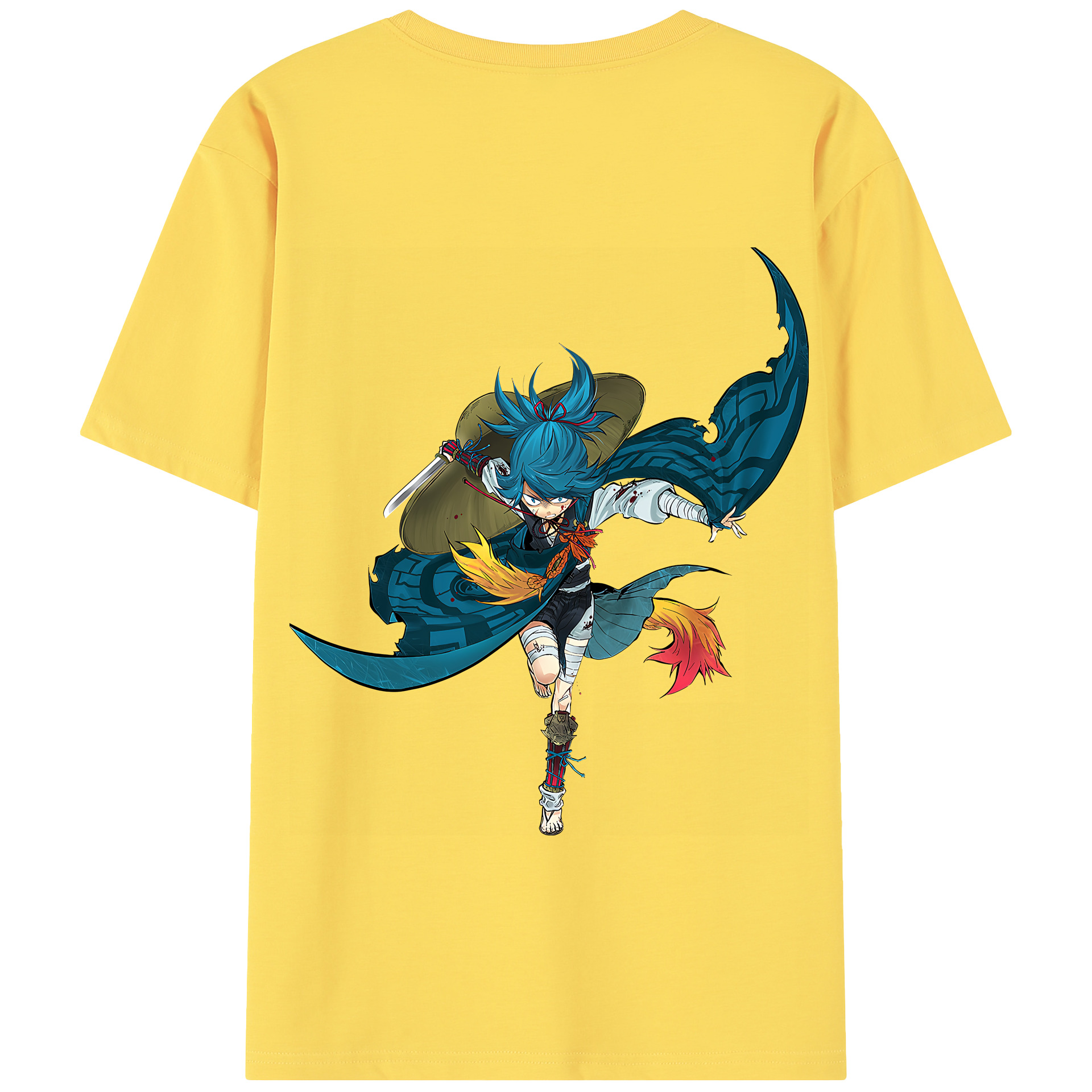 （画像用） 刀剣乱舞 Touken Ranbu 綿100％半袖Tシャツ（背面プリント）