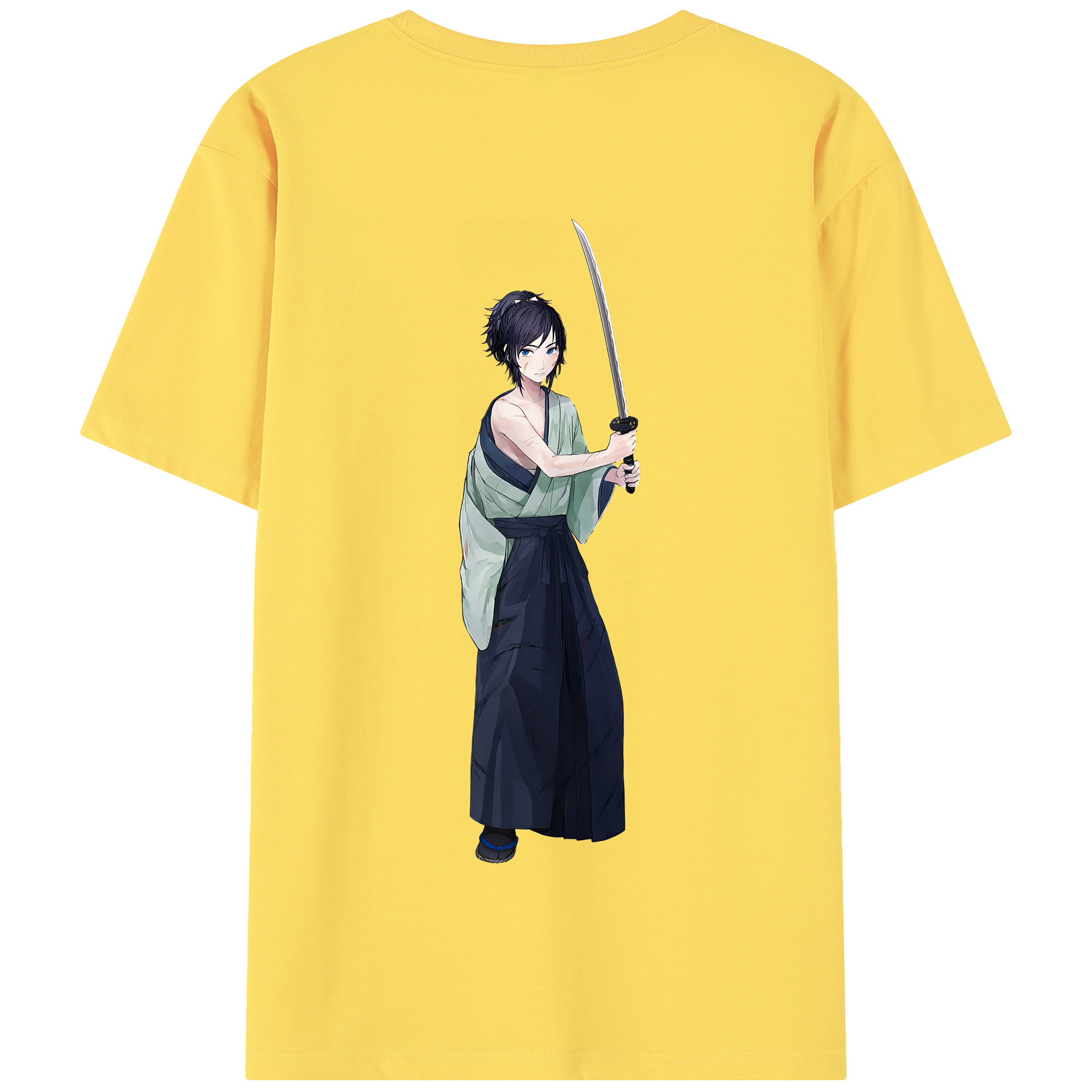 （画像用） 刀剣乱舞 Touken Ranbu 綿100％半袖Tシャツ（背面プリント）
