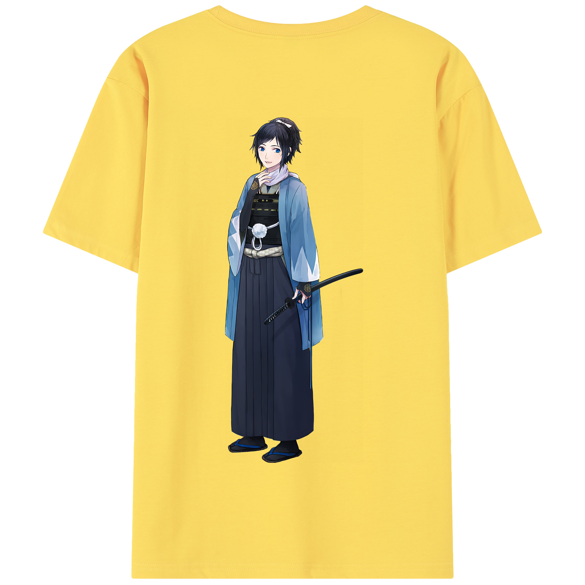 （画像用） 刀剣乱舞 Touken Ranbu 綿100％半袖Tシャツ（背面プリント）