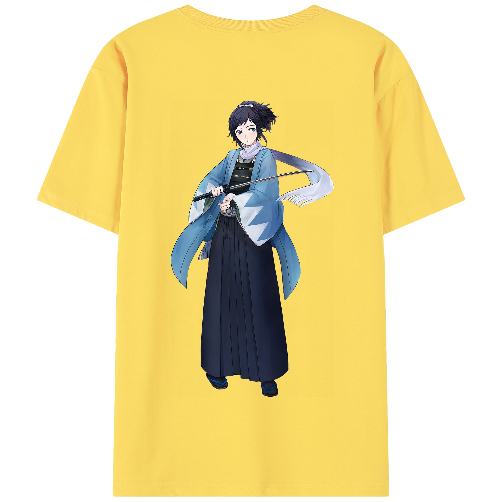 （画像用） 刀剣乱舞 Touken Ranbu 綿100％半袖Tシャツ（背面プリント）