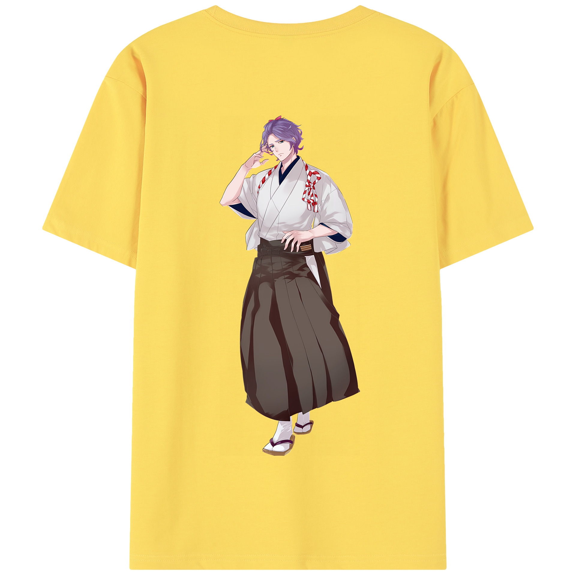 （画像用） 刀剣乱舞 Touken Ranbu 綿100％半袖Tシャツ（背面プリント）