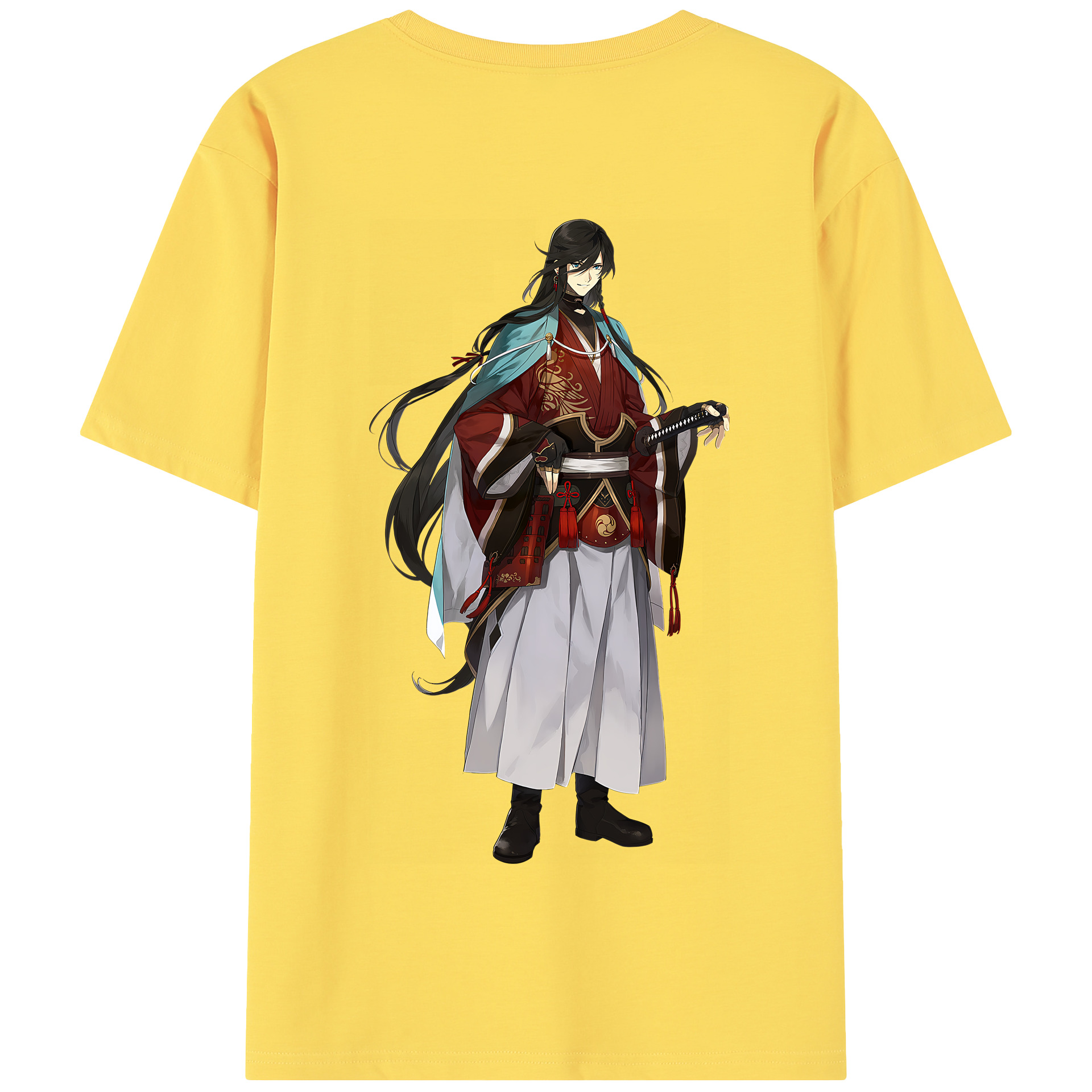 （画像用） 刀剣乱舞 Touken Ranbu 綿100％半袖Tシャツ（背面プリント）