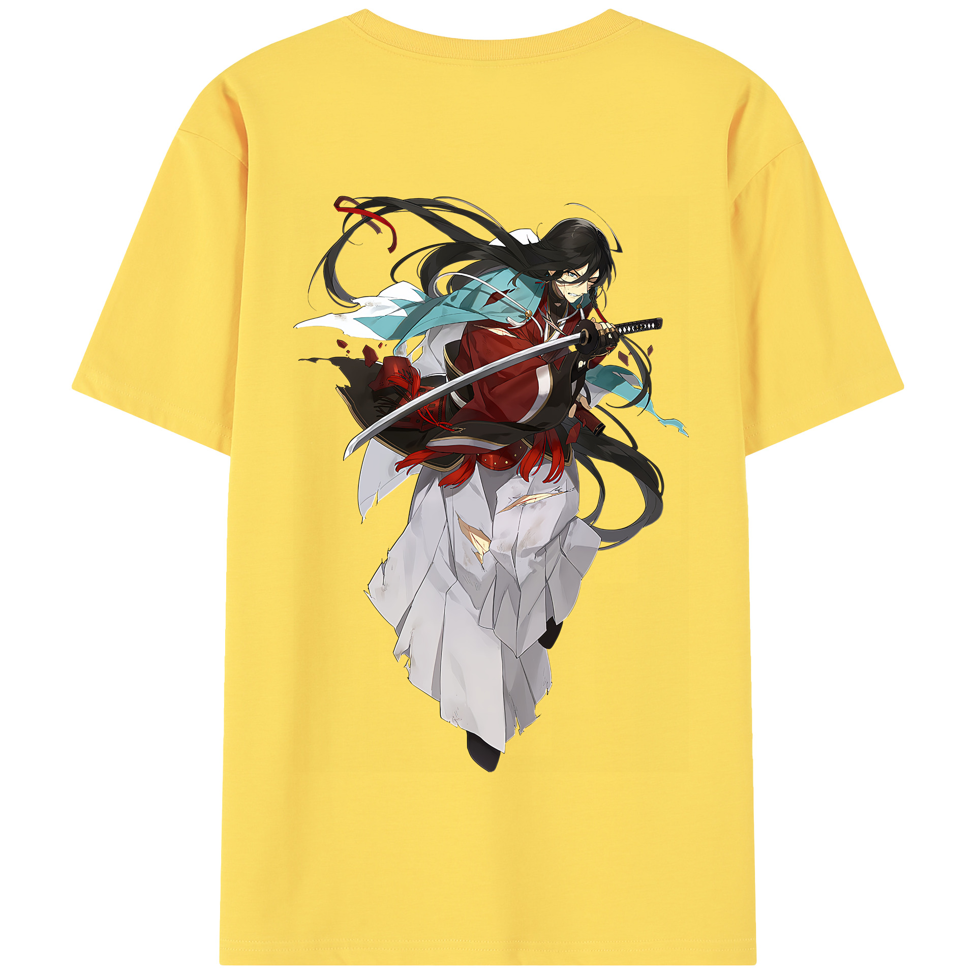 （画像用） 刀剣乱舞 Touken Ranbu 綿100％半袖Tシャツ（背面プリント）