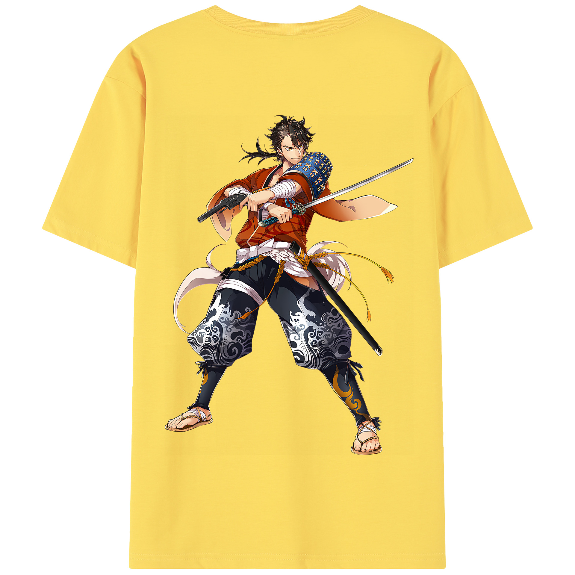 （画像用） 刀剣乱舞 Touken Ranbu 綿100％半袖Tシャツ（背面プリント）