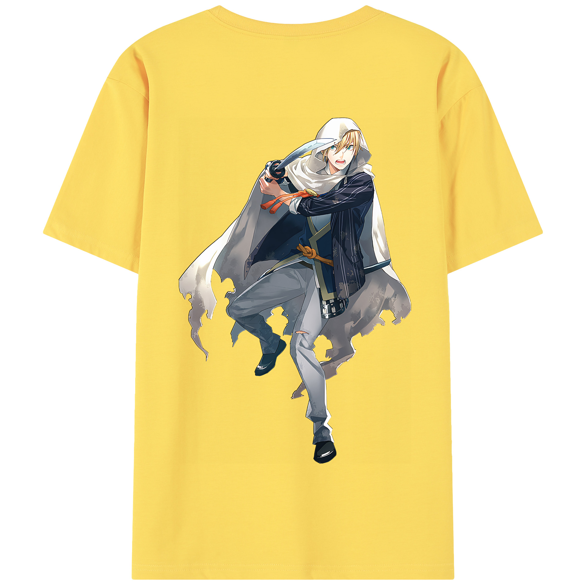 （画像用） 刀剣乱舞 Touken Ranbu 綿100％半袖Tシャツ（背面プリント）