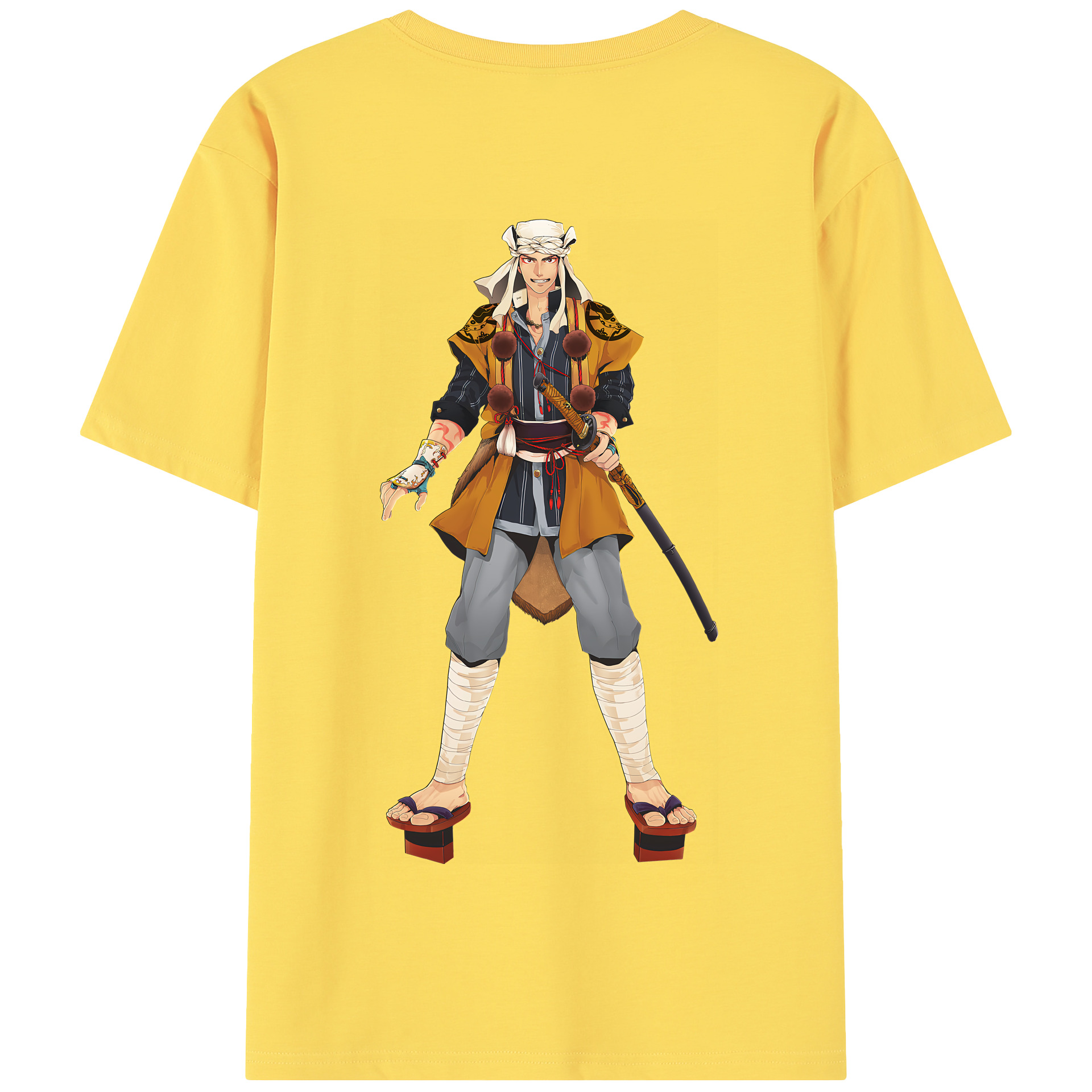 （画像用） 刀剣乱舞 Touken Ranbu 綿100％半袖Tシャツ（背面プリント）