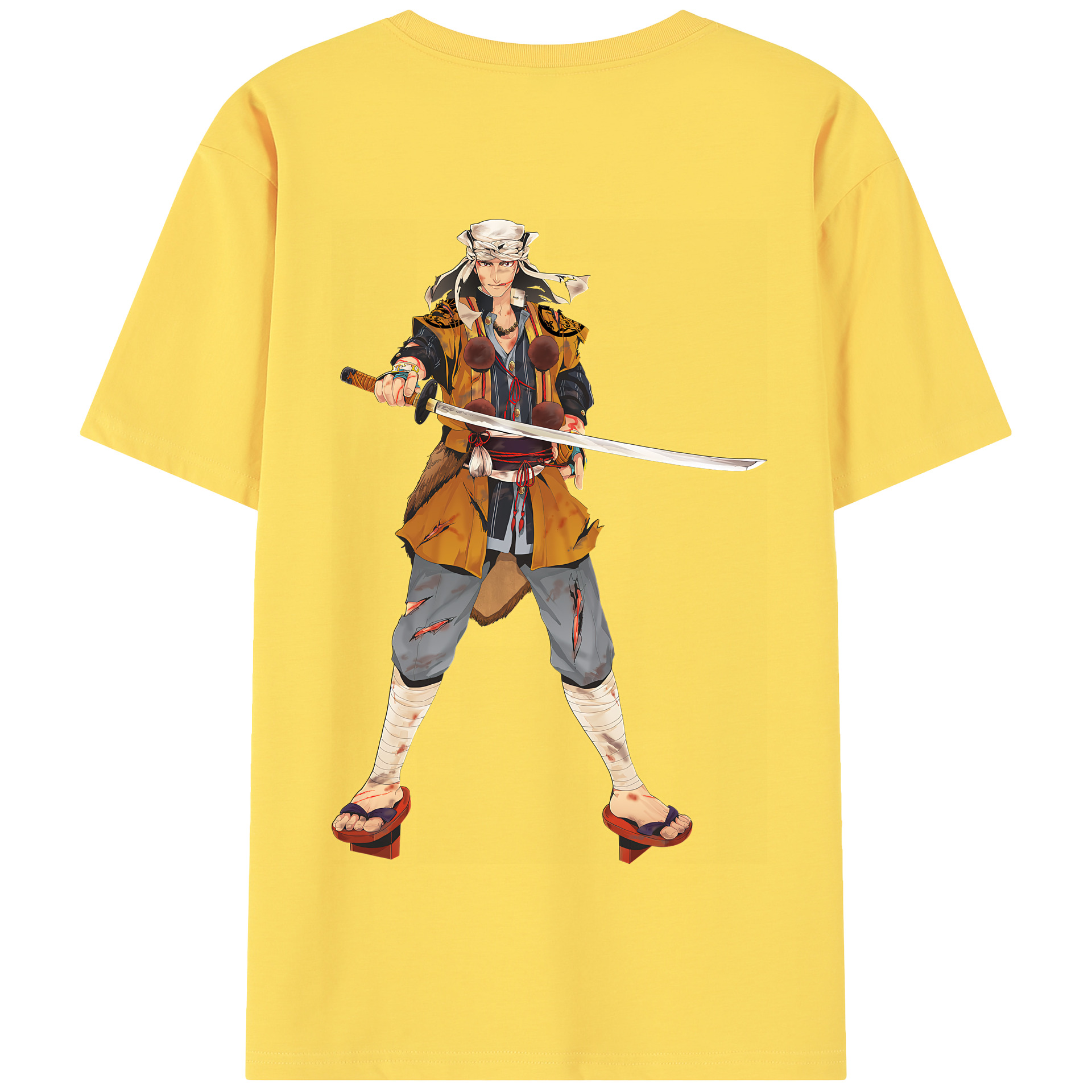 （画像用） 刀剣乱舞 Touken Ranbu 綿100％半袖Tシャツ（背面プリント）