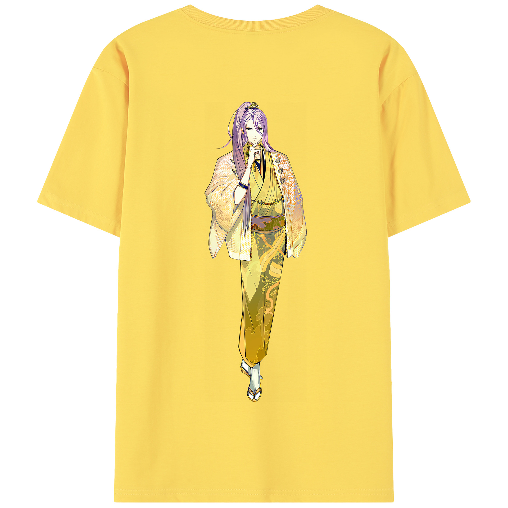 （画像用） 刀剣乱舞 Touken Ranbu 綿100％半袖Tシャツ（背面プリント）