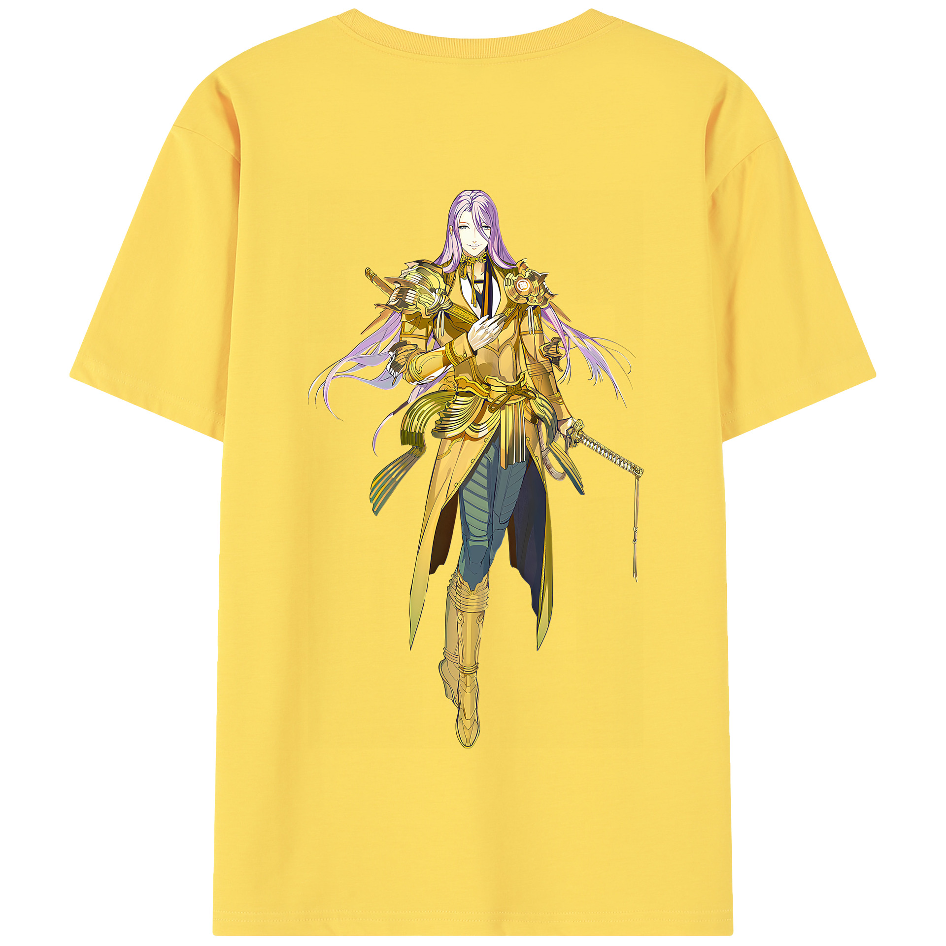 （画像用） 刀剣乱舞 Touken Ranbu 綿100％半袖Tシャツ（背面プリント）