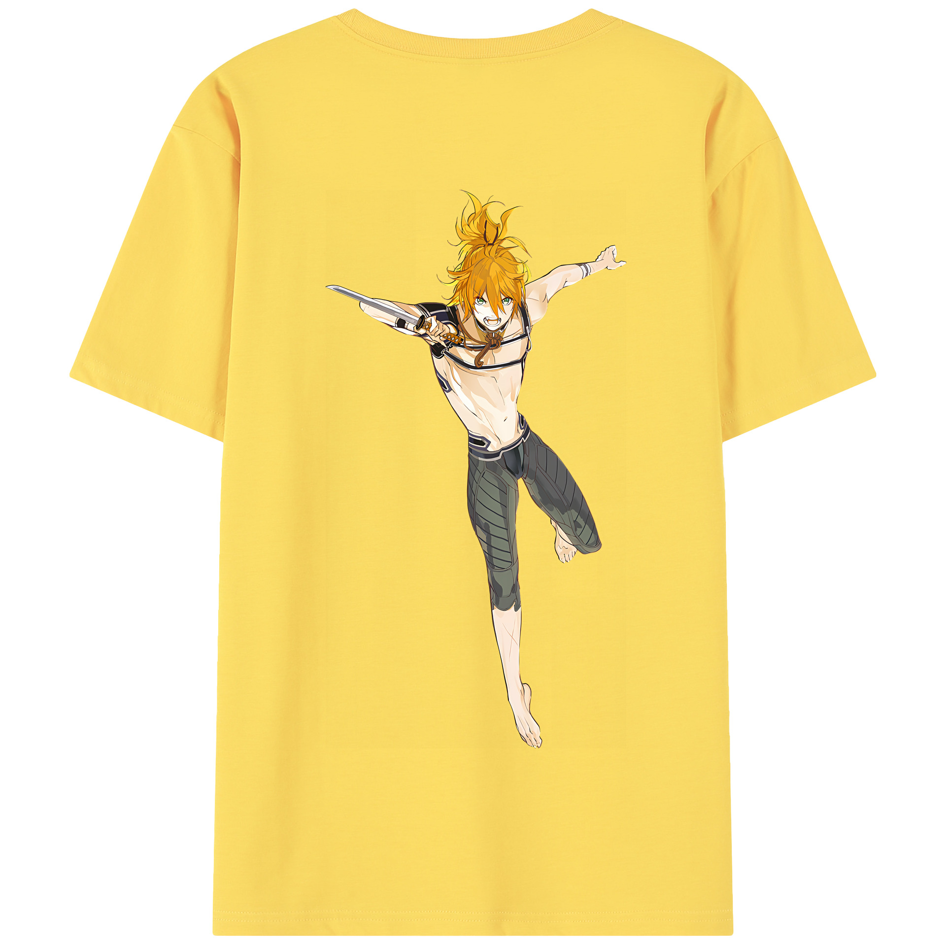 （画像用） 刀剣乱舞 Touken Ranbu 綿100％半袖Tシャツ（背面プリント）