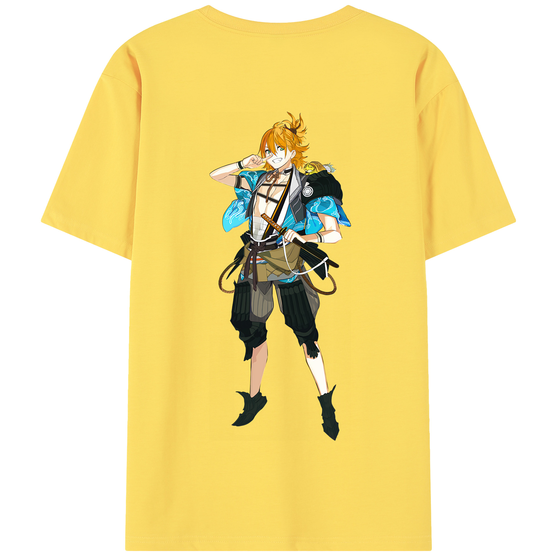 （画像用） 刀剣乱舞 Touken Ranbu 綿100％半袖Tシャツ（背面プリント）