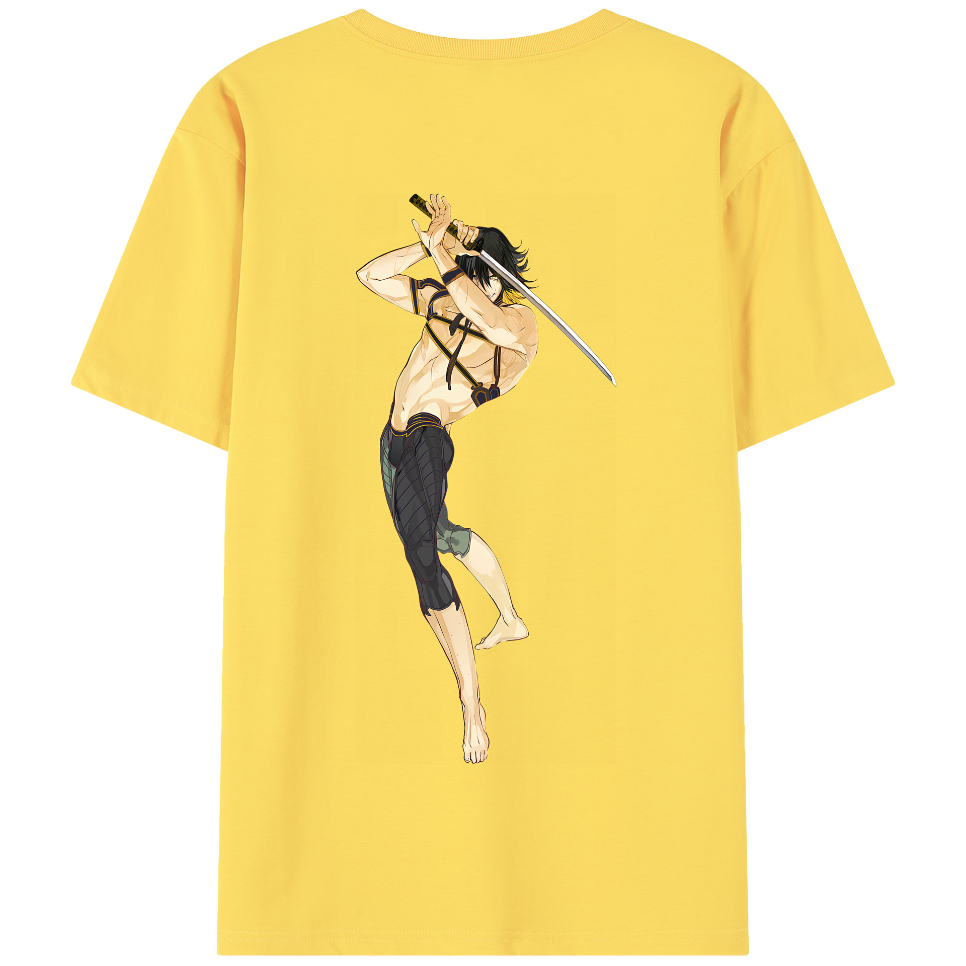 （画像用） 刀剣乱舞 Touken Ranbu 綿100％半袖Tシャツ（背面プリント）
