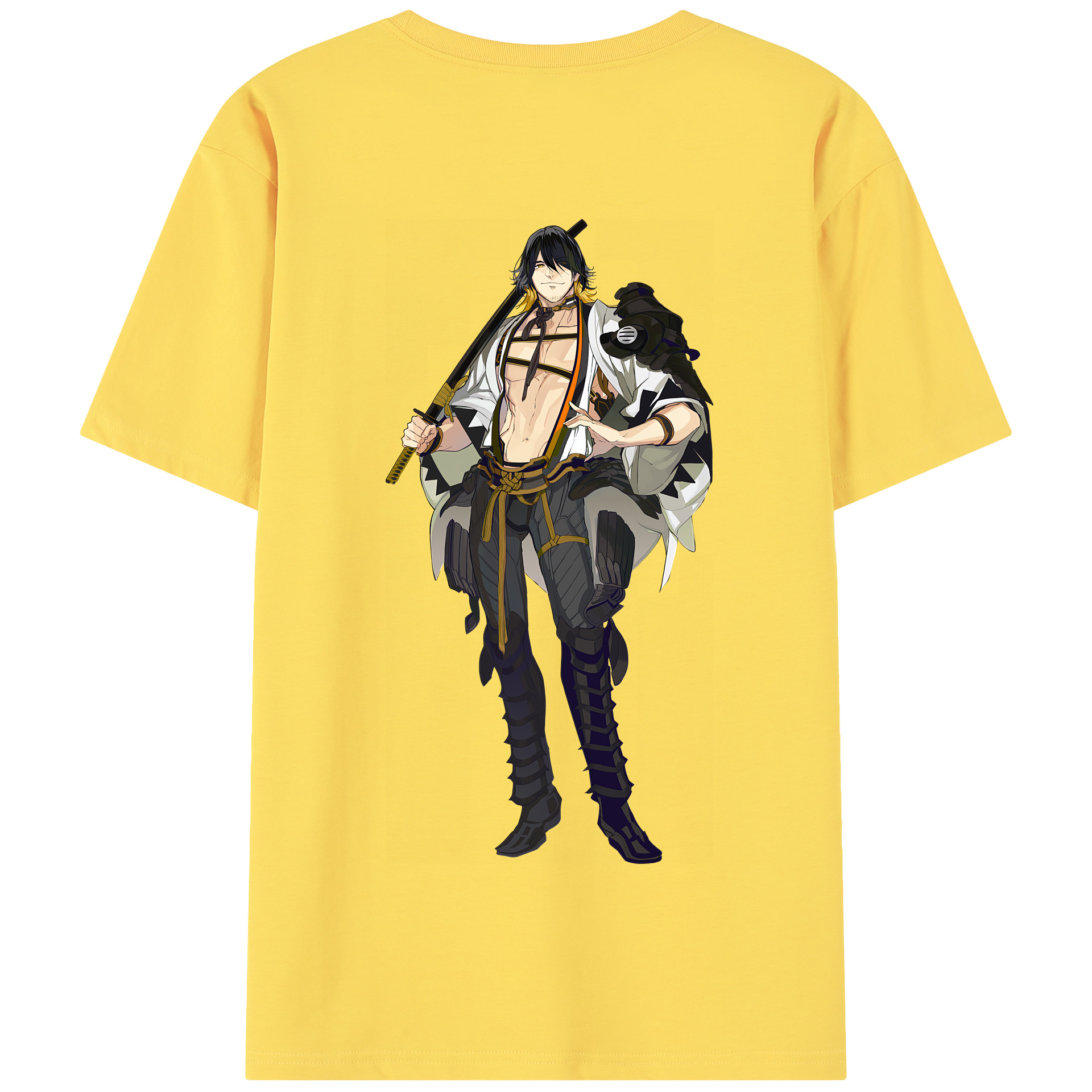 （画像用） 刀剣乱舞 Touken Ranbu 綿100％半袖Tシャツ（背面プリント）