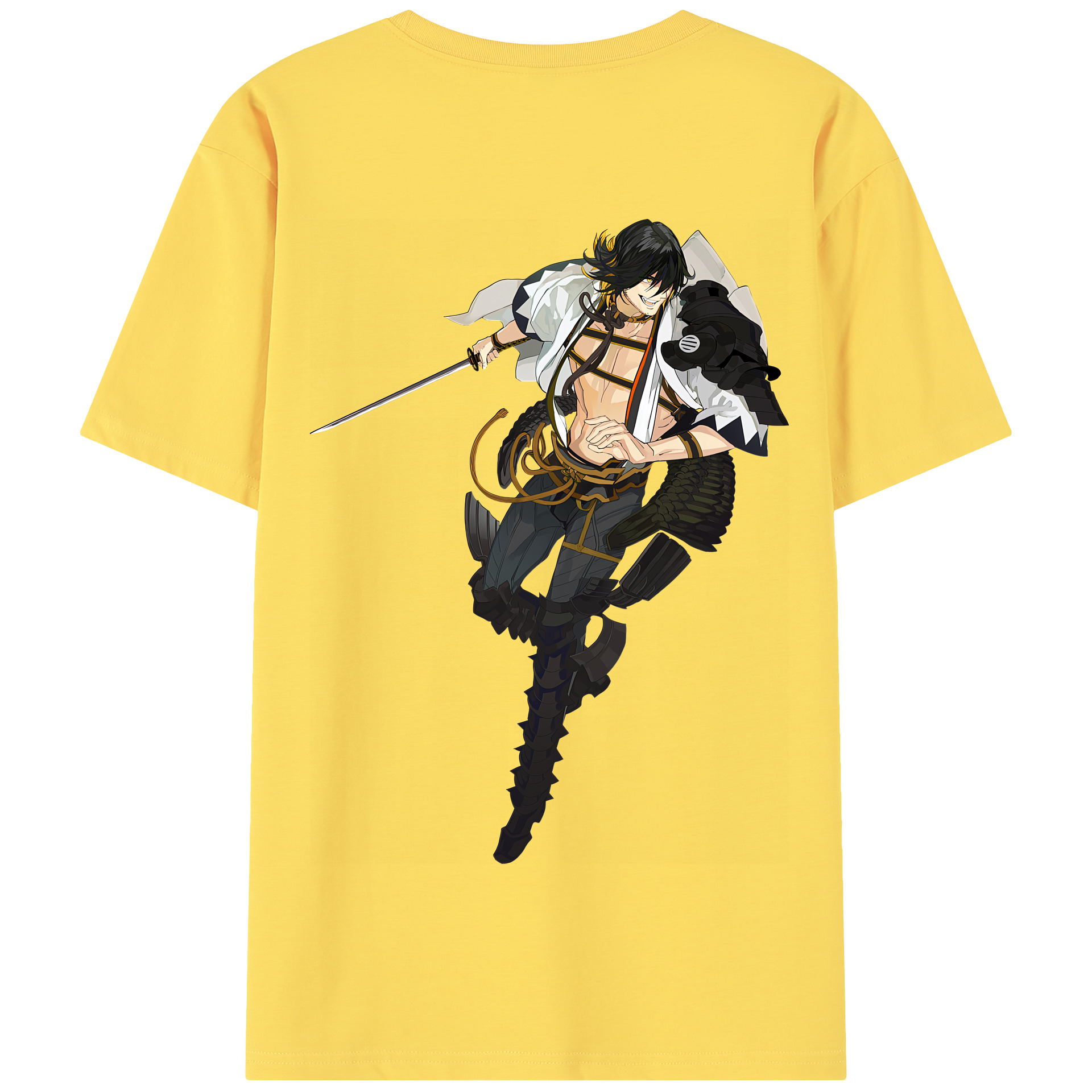 （画像用） 刀剣乱舞 Touken Ranbu 綿100％半袖Tシャツ（背面プリント）
