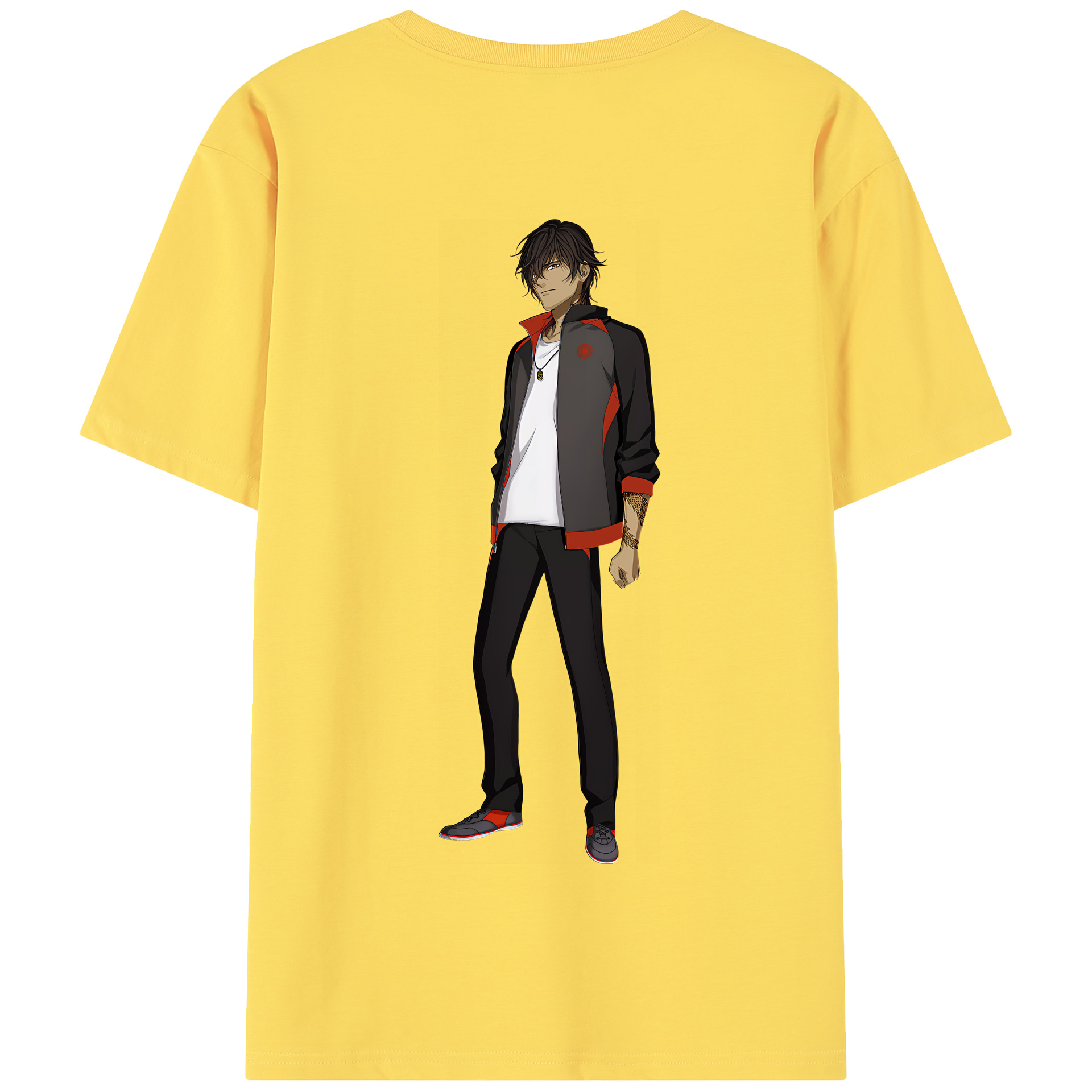 （画像用） 刀剣乱舞 Touken Ranbu 綿100％半袖Tシャツ（背面プリント）