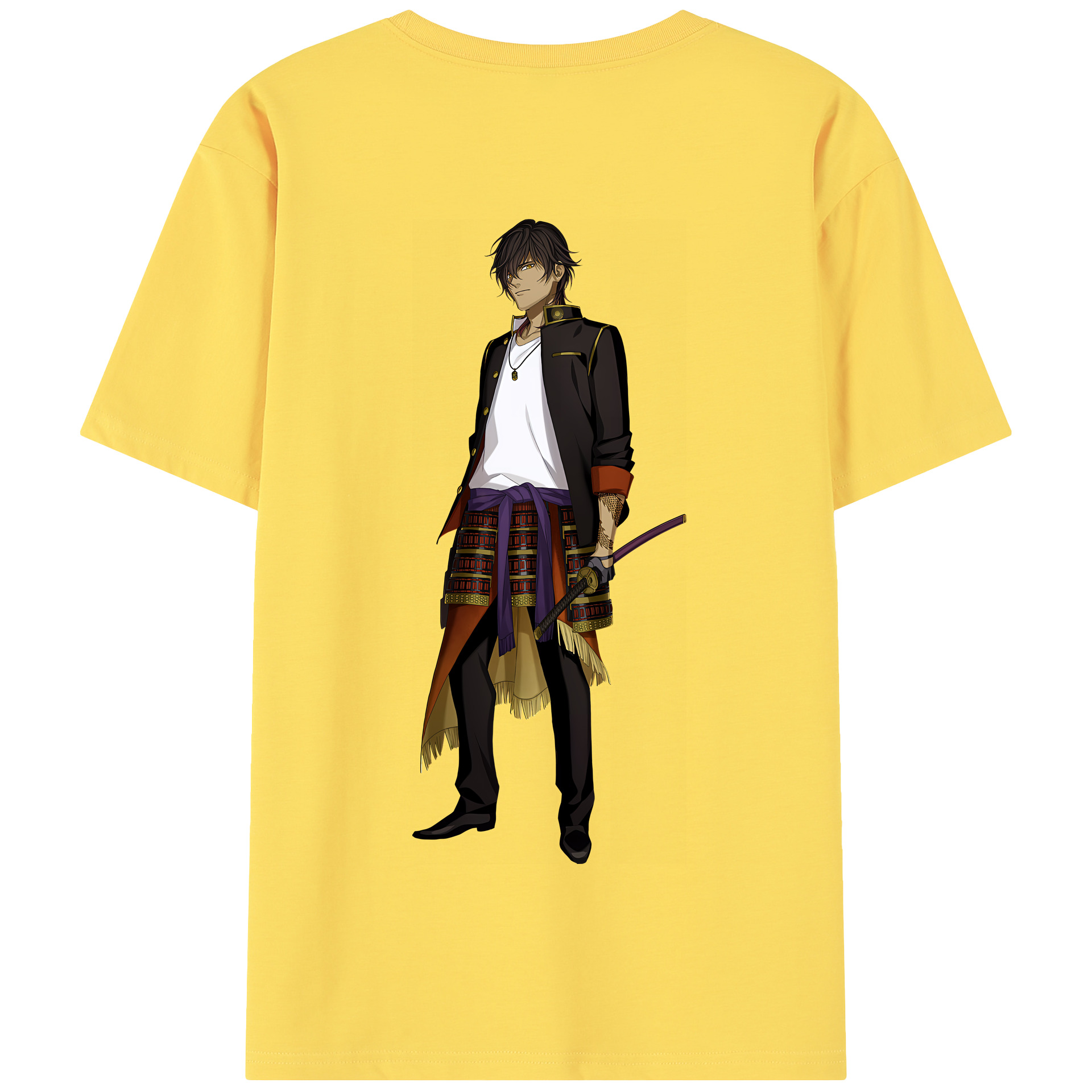 （画像用） 刀剣乱舞 Touken Ranbu 綿100％半袖Tシャツ（背面プリント）