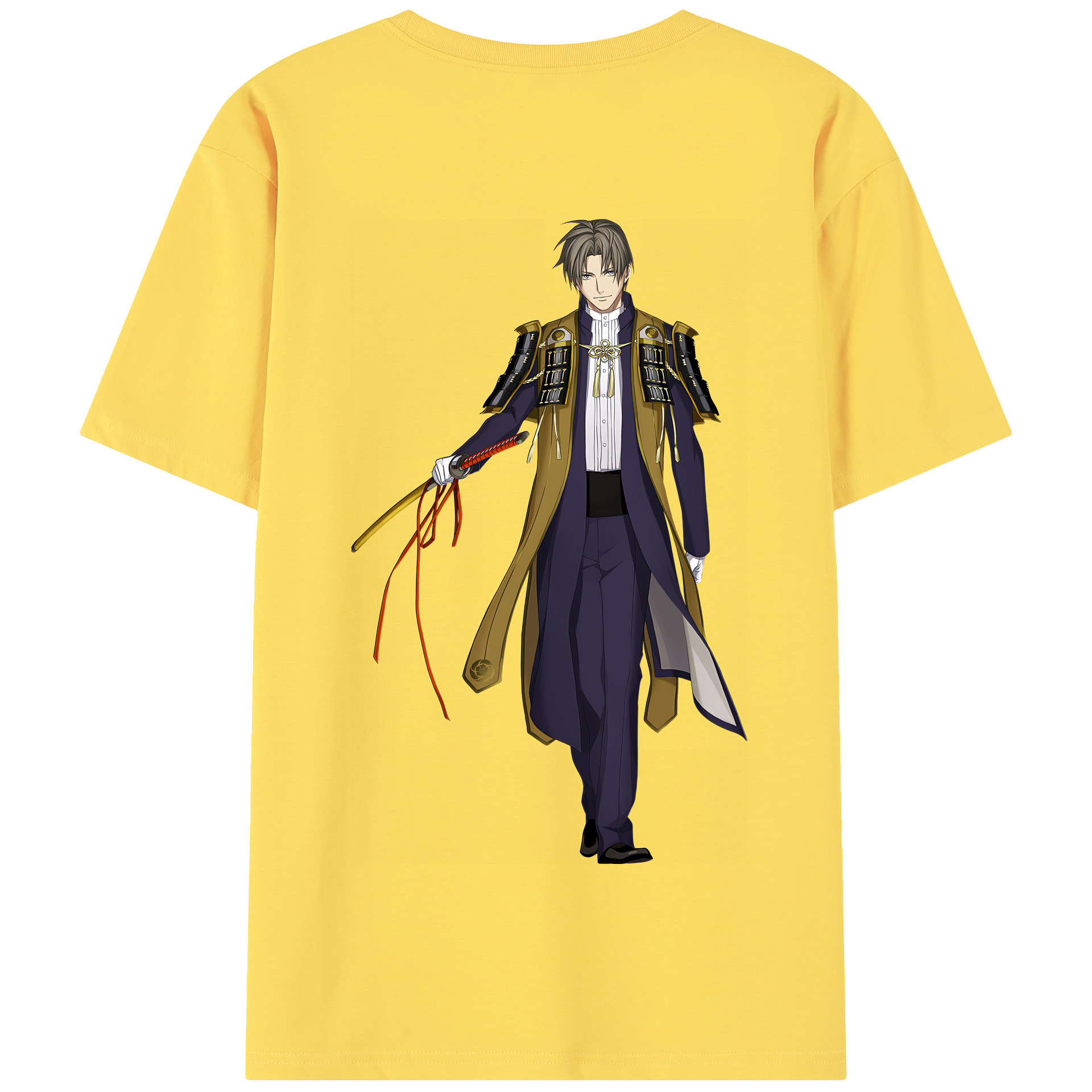 （画像用） 刀剣乱舞 Touken Ranbu 綿100％半袖Tシャツ（背面プリント）