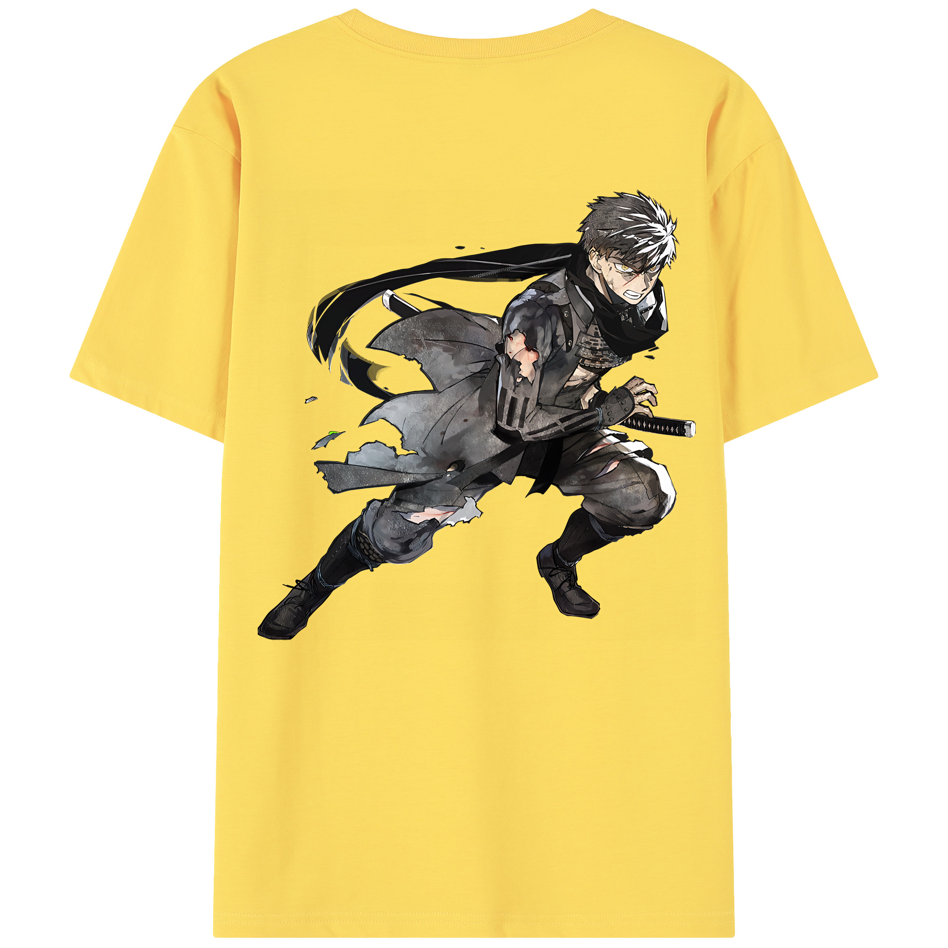 （画像用） 刀剣乱舞 Touken Ranbu 綿100％半袖Tシャツ（背面プリント）