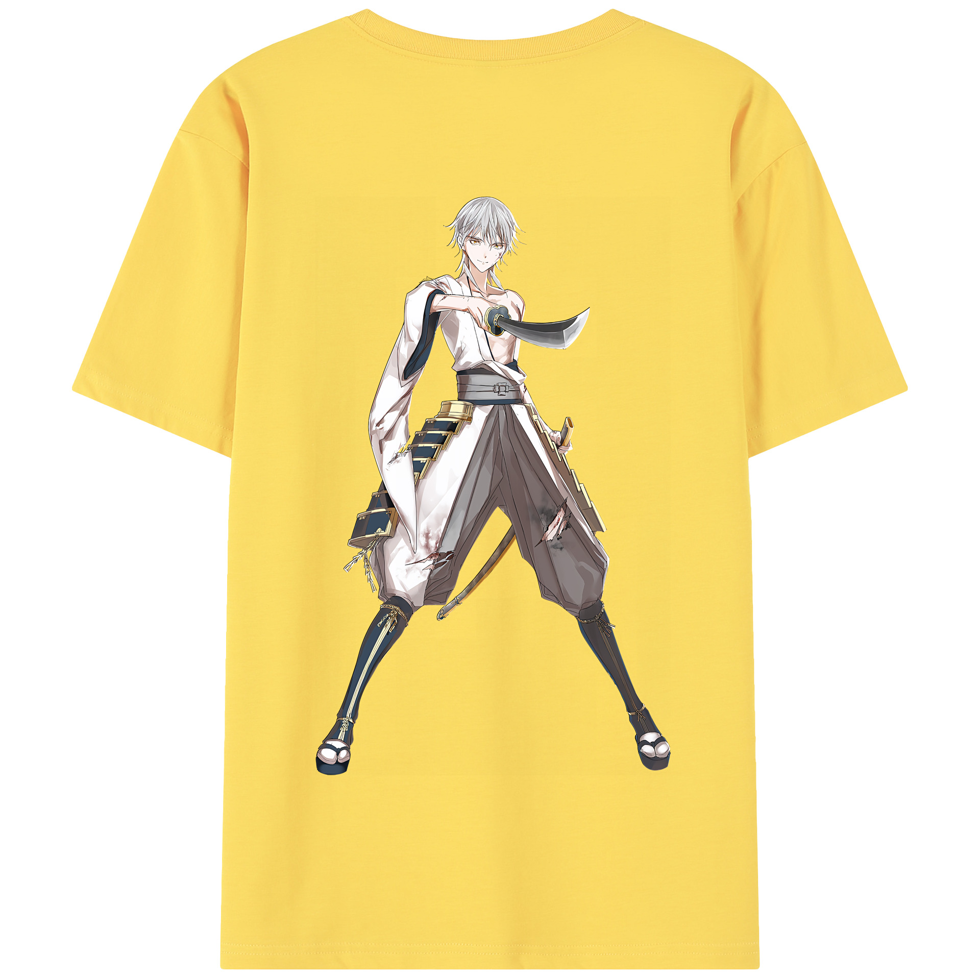 （画像用） 刀剣乱舞 Touken Ranbu 綿100％半袖Tシャツ（背面プリント）