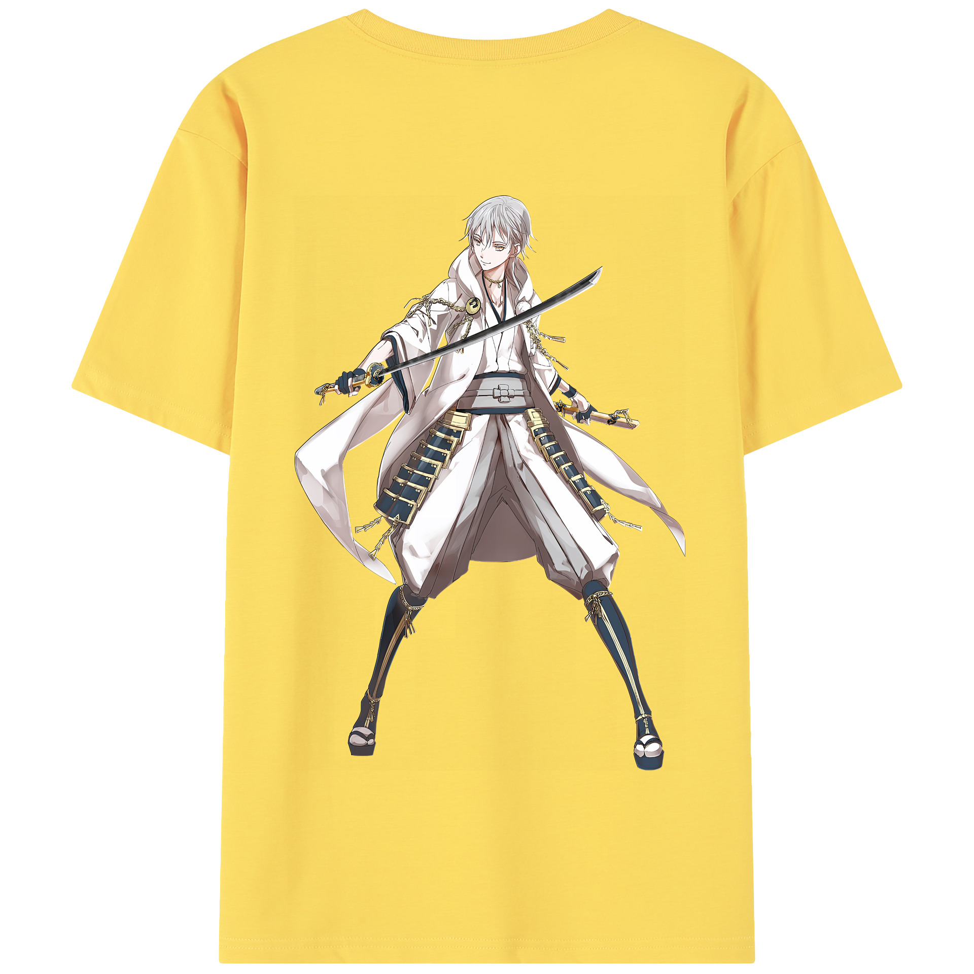 （画像用） 刀剣乱舞 Touken Ranbu 綿100％半袖Tシャツ（背面プリント）