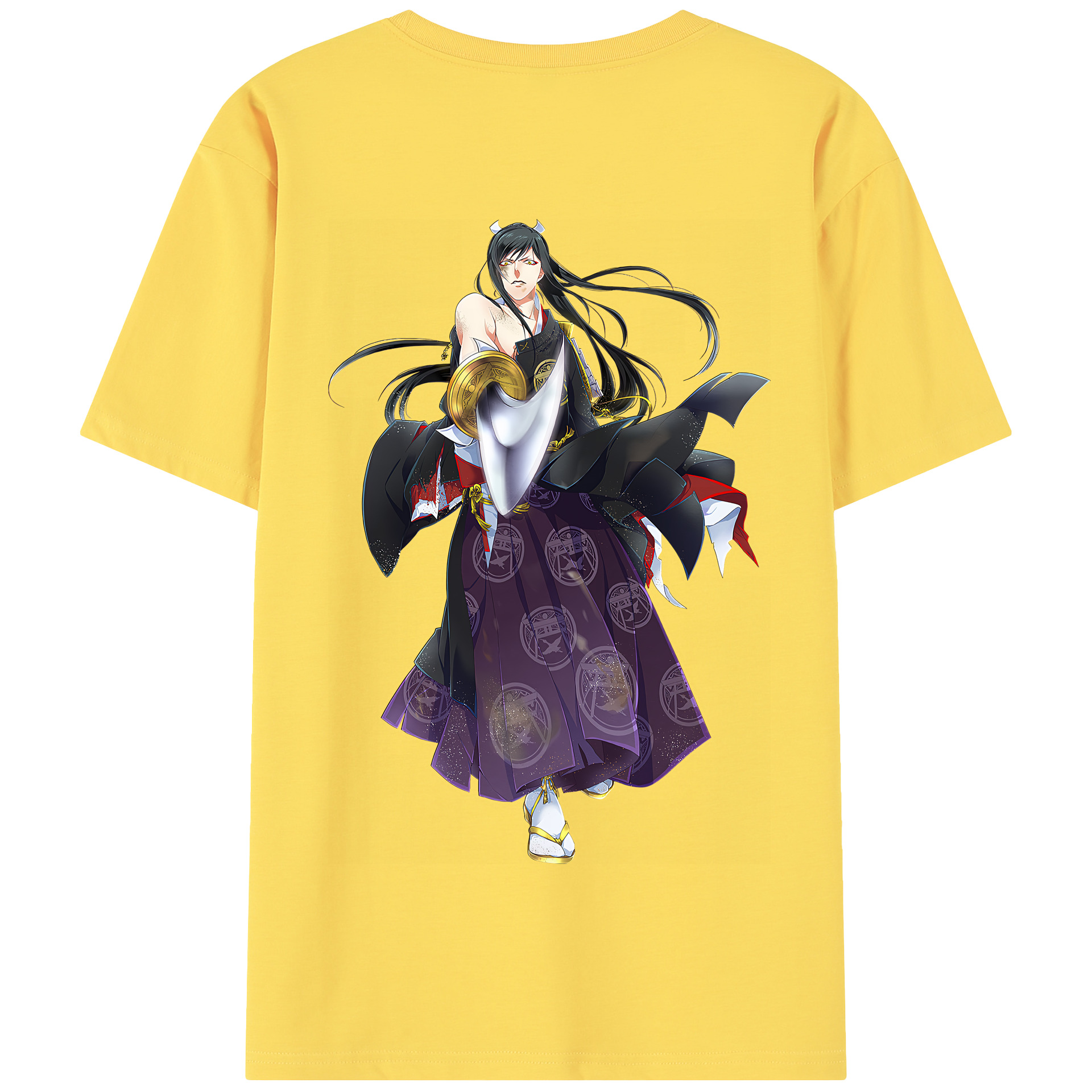 （画像用） 刀剣乱舞 Touken Ranbu 綿100％半袖Tシャツ（背面プリント）