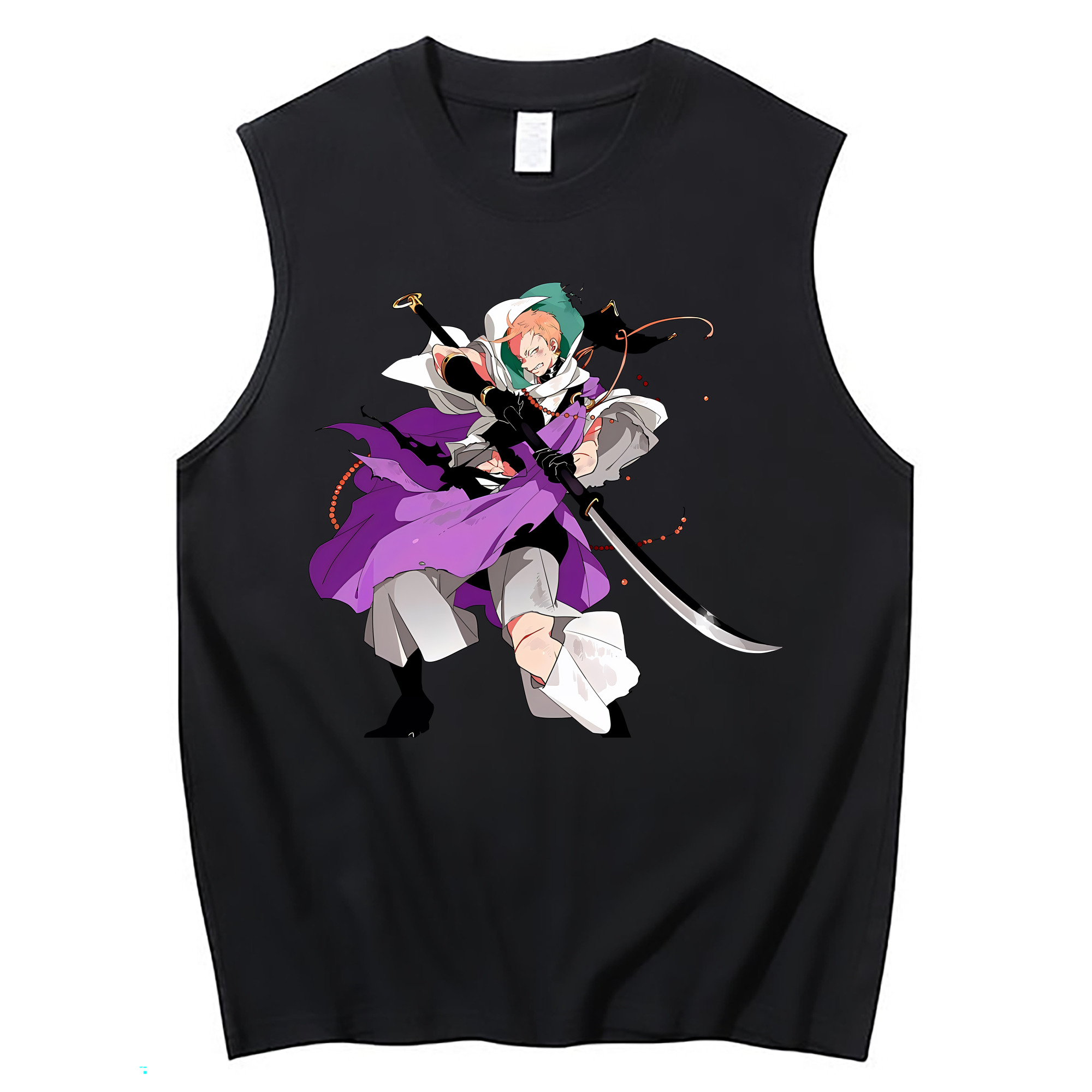 （画像用） 刀剣乱舞 Touken Ranbu コットン100％タンクトップ（フロントプリント）