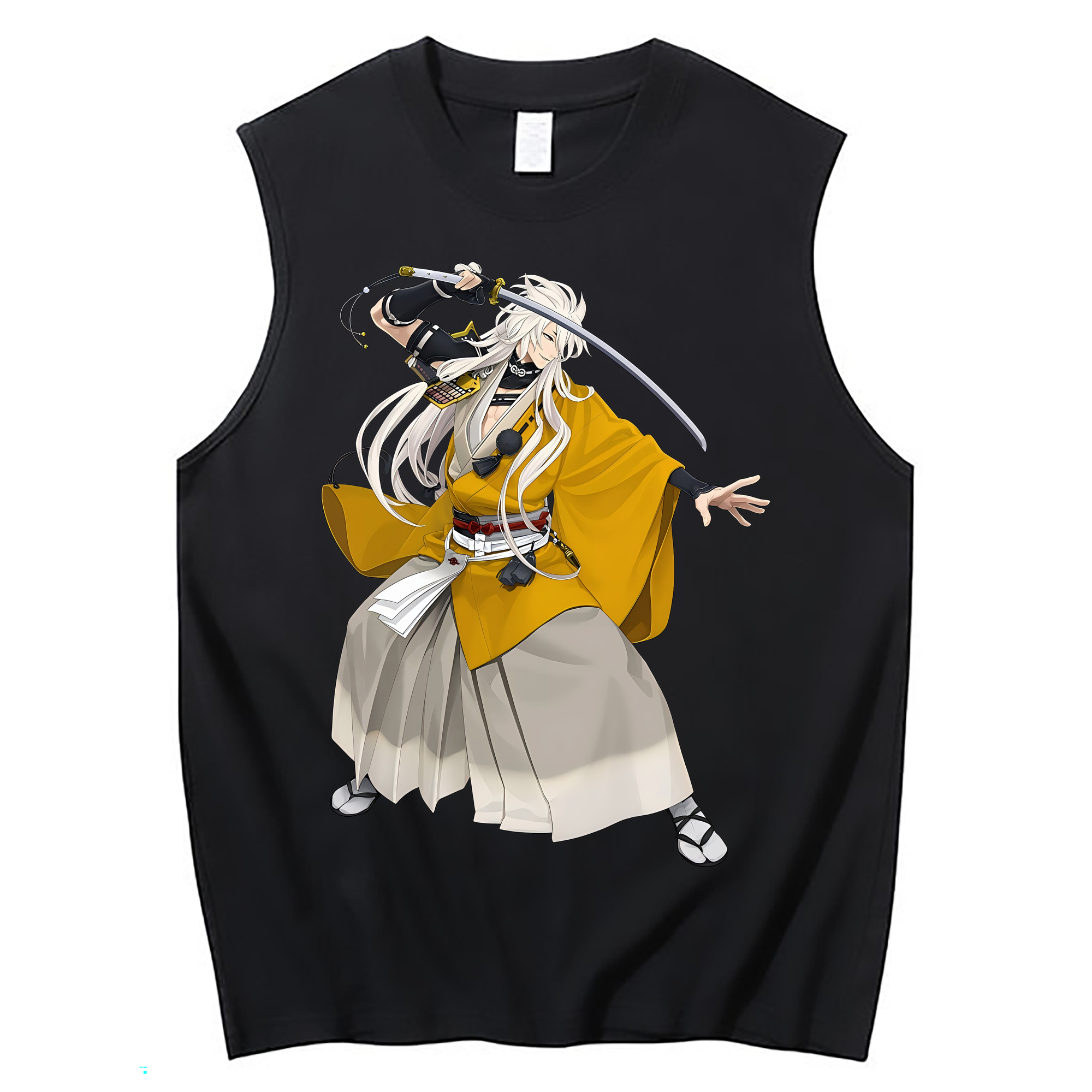 （画像用） 刀剣乱舞 Touken Ranbu コットン100％タンクトップ（フロントプリント）