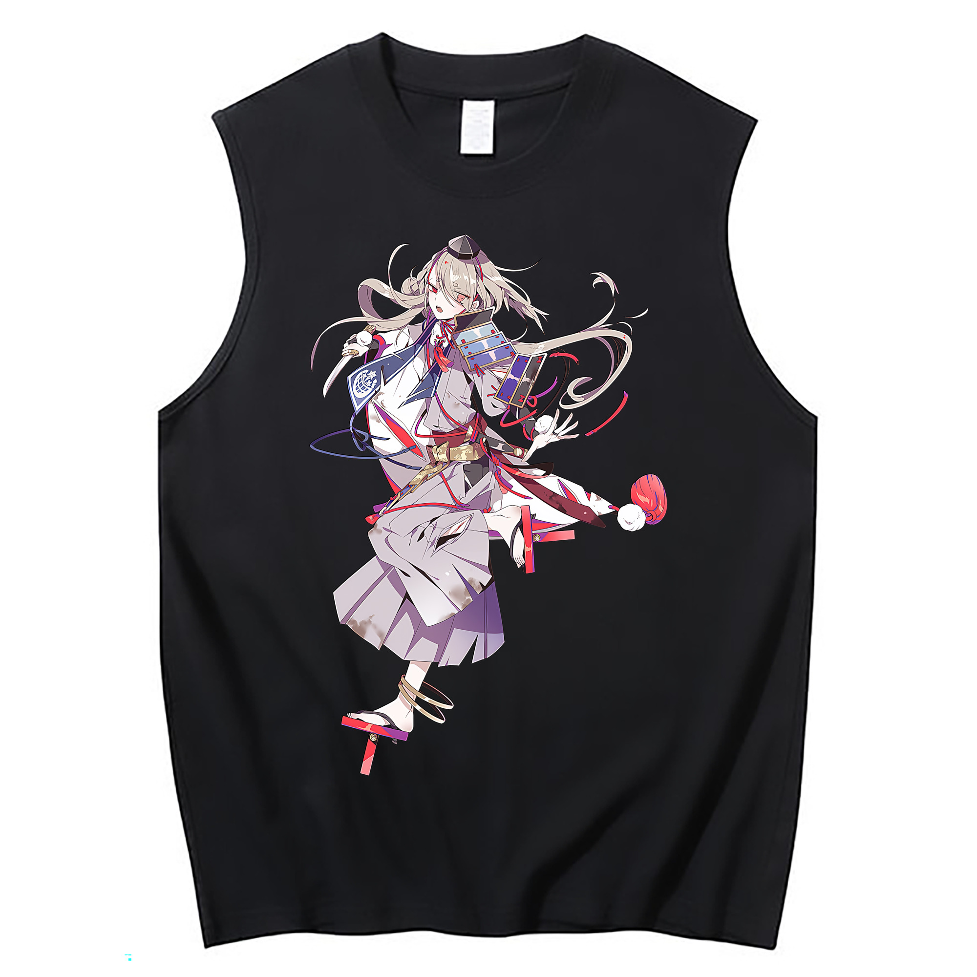 （画像用） 刀剣乱舞 Touken Ranbu コットン100％タンクトップ（フロントプリント）