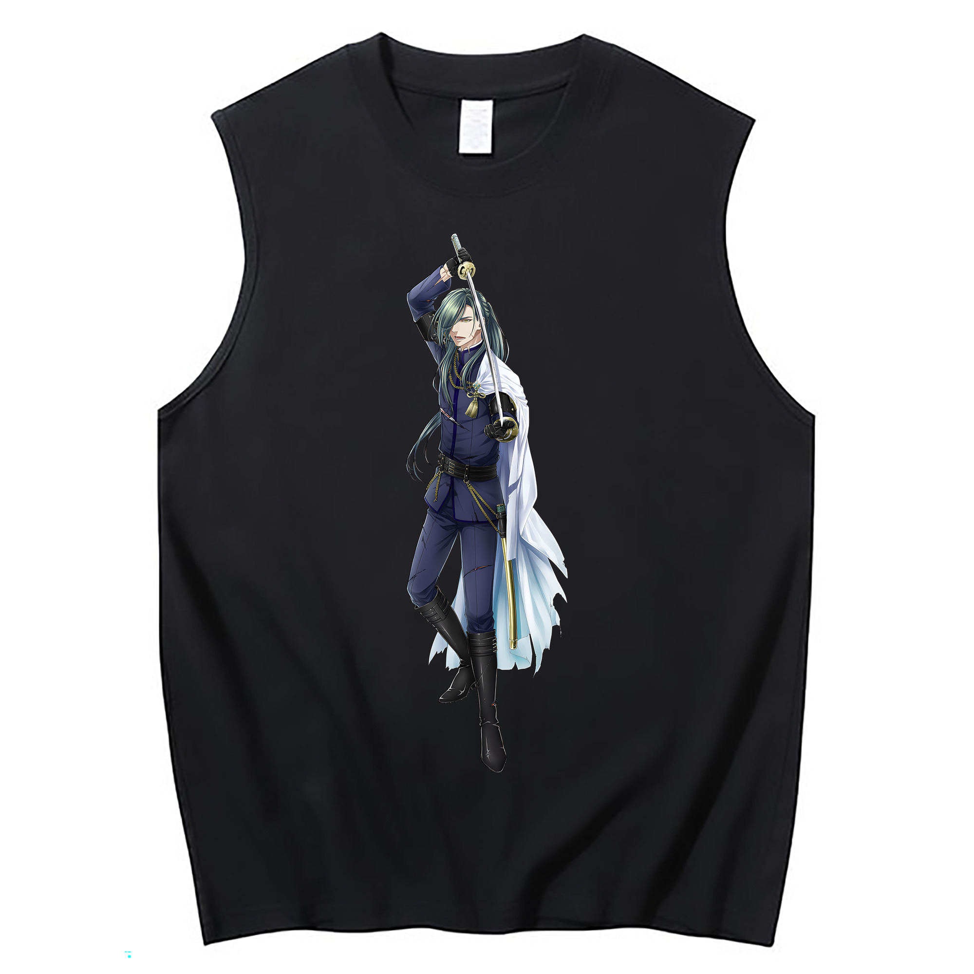 （画像用） 刀剣乱舞 Touken Ranbu コットン100％タンクトップ（フロントプリント）