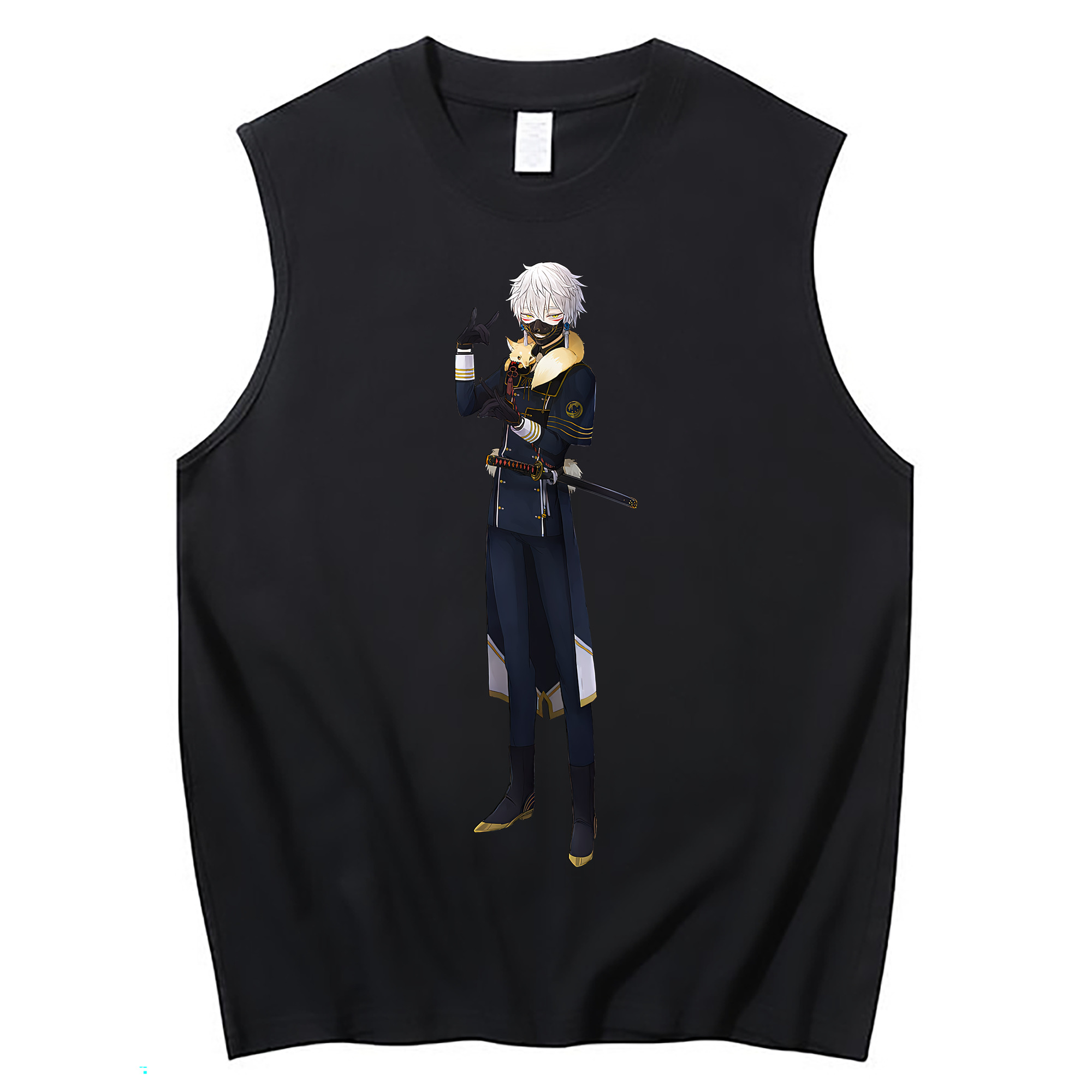 （画像用） 刀剣乱舞 Touken Ranbu コットン100％タンクトップ（フロントプリント）
