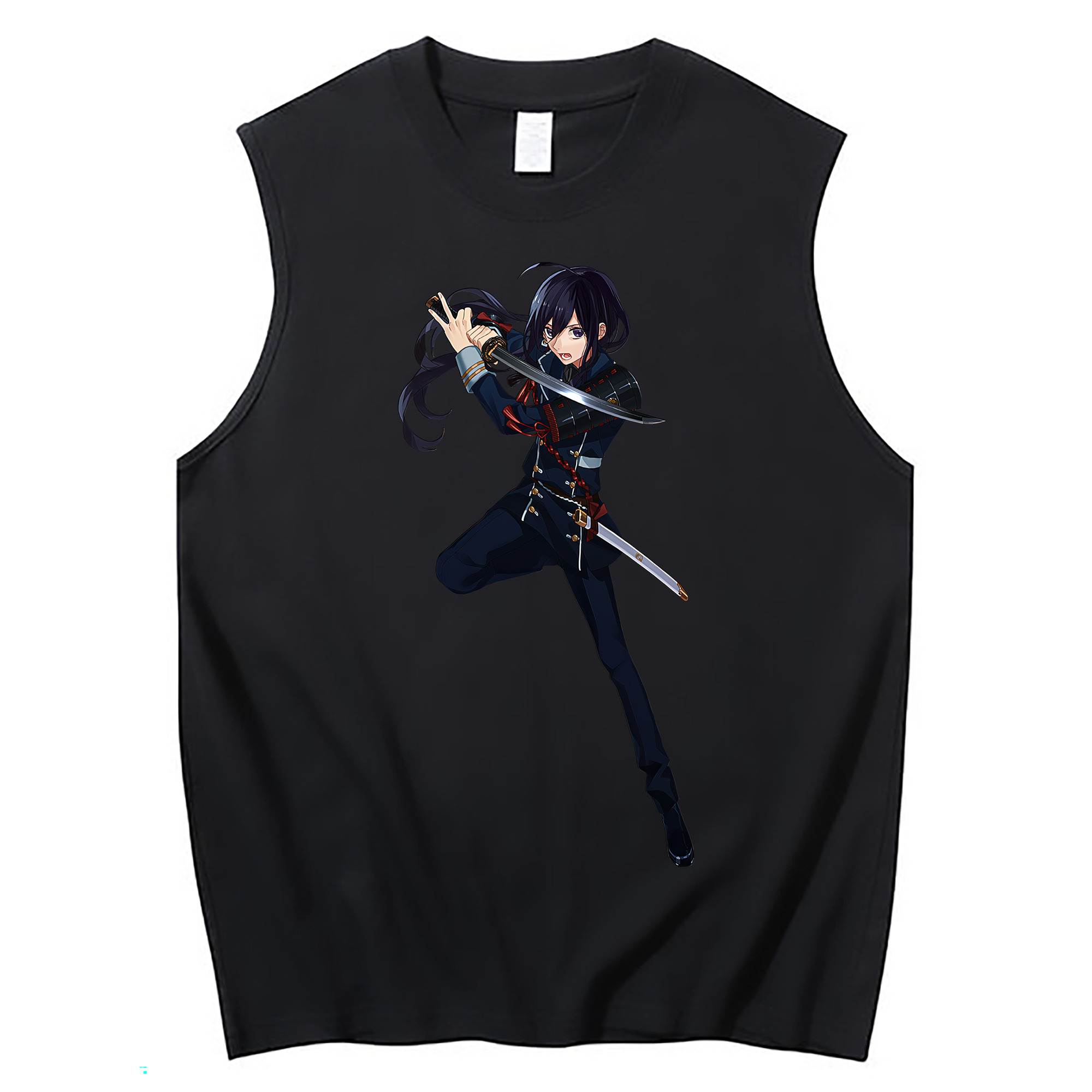 （画像用） 刀剣乱舞 Touken Ranbu コットン100％タンクトップ（フロントプリント）