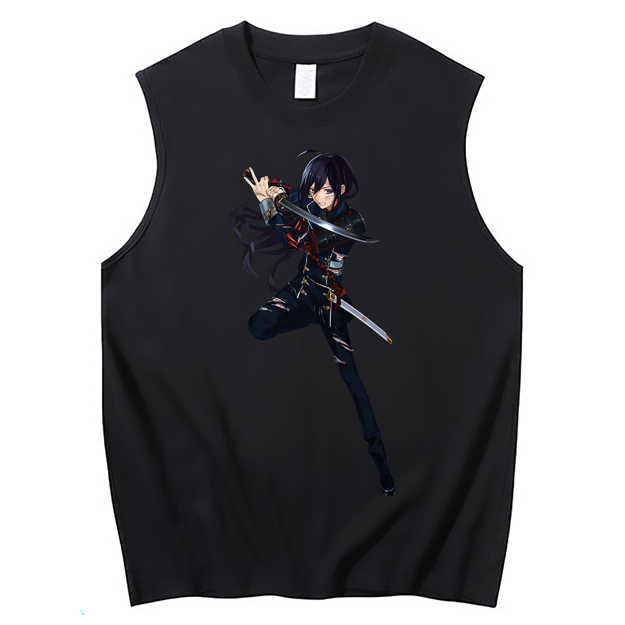 （画像用） 刀剣乱舞 Touken Ranbu コットン100％タンクトップ（フロントプリント）