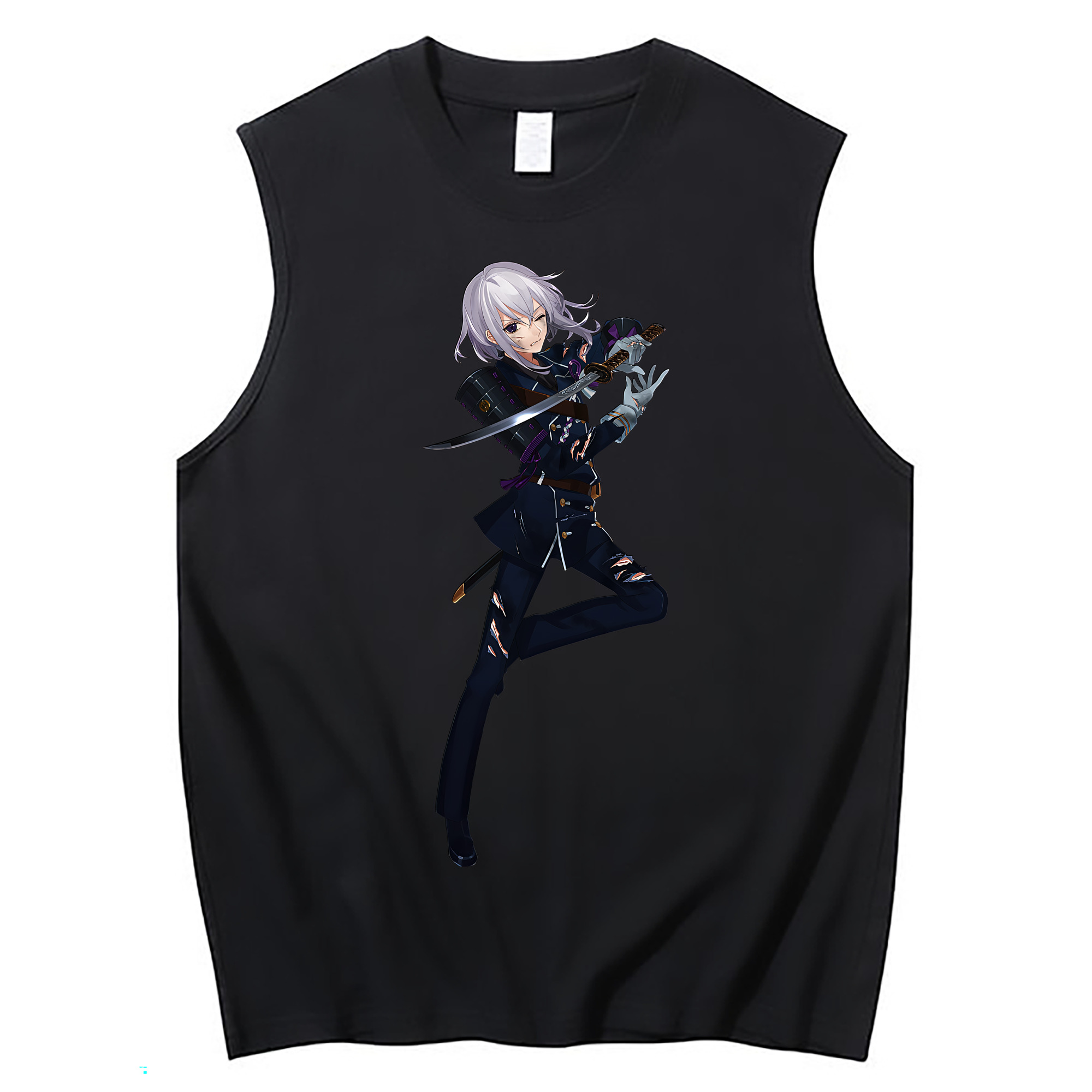 （画像用） 刀剣乱舞 Touken Ranbu コットン100％タンクトップ（フロントプリント）