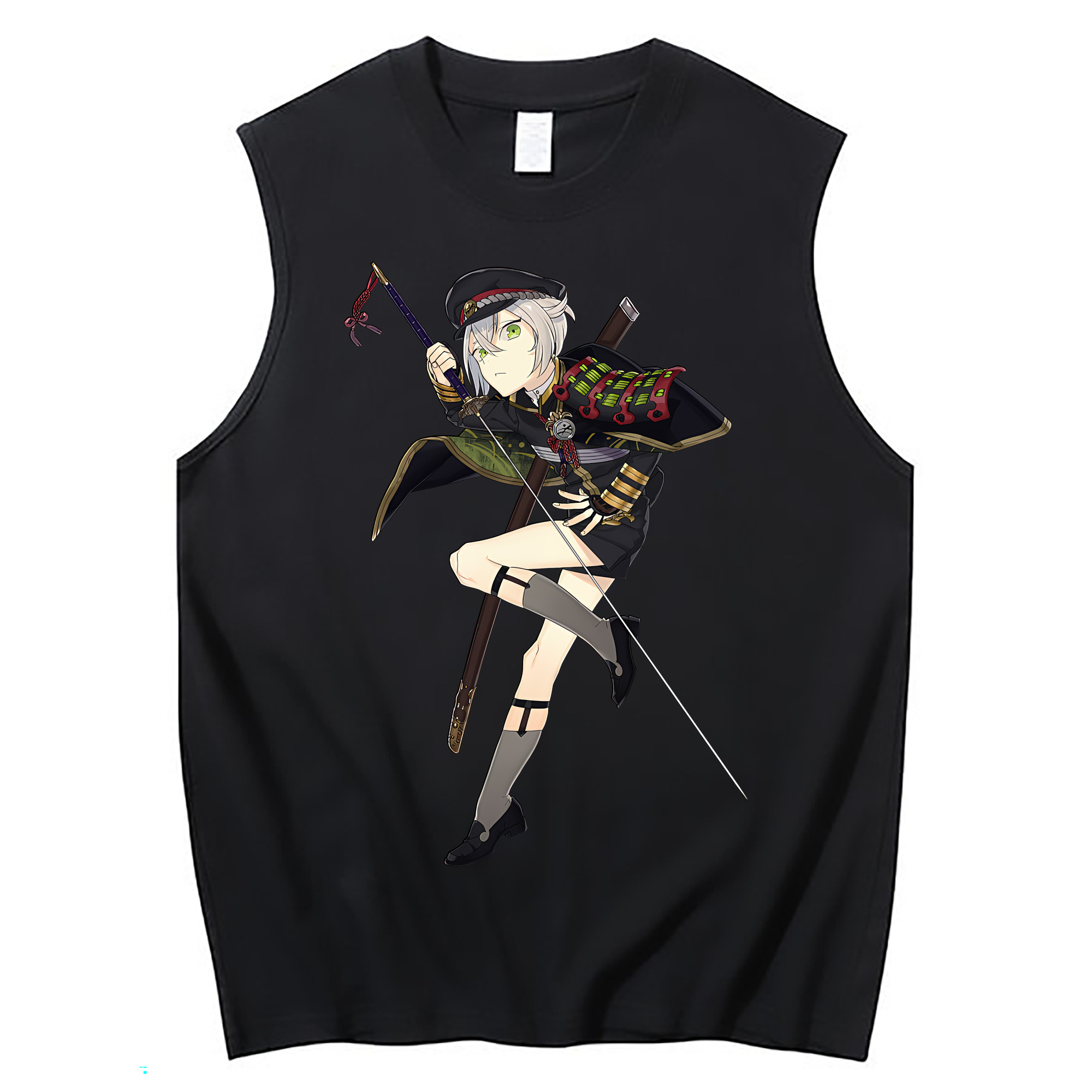 （画像用） 刀剣乱舞 Touken Ranbu コットン100％タンクトップ（フロントプリント）