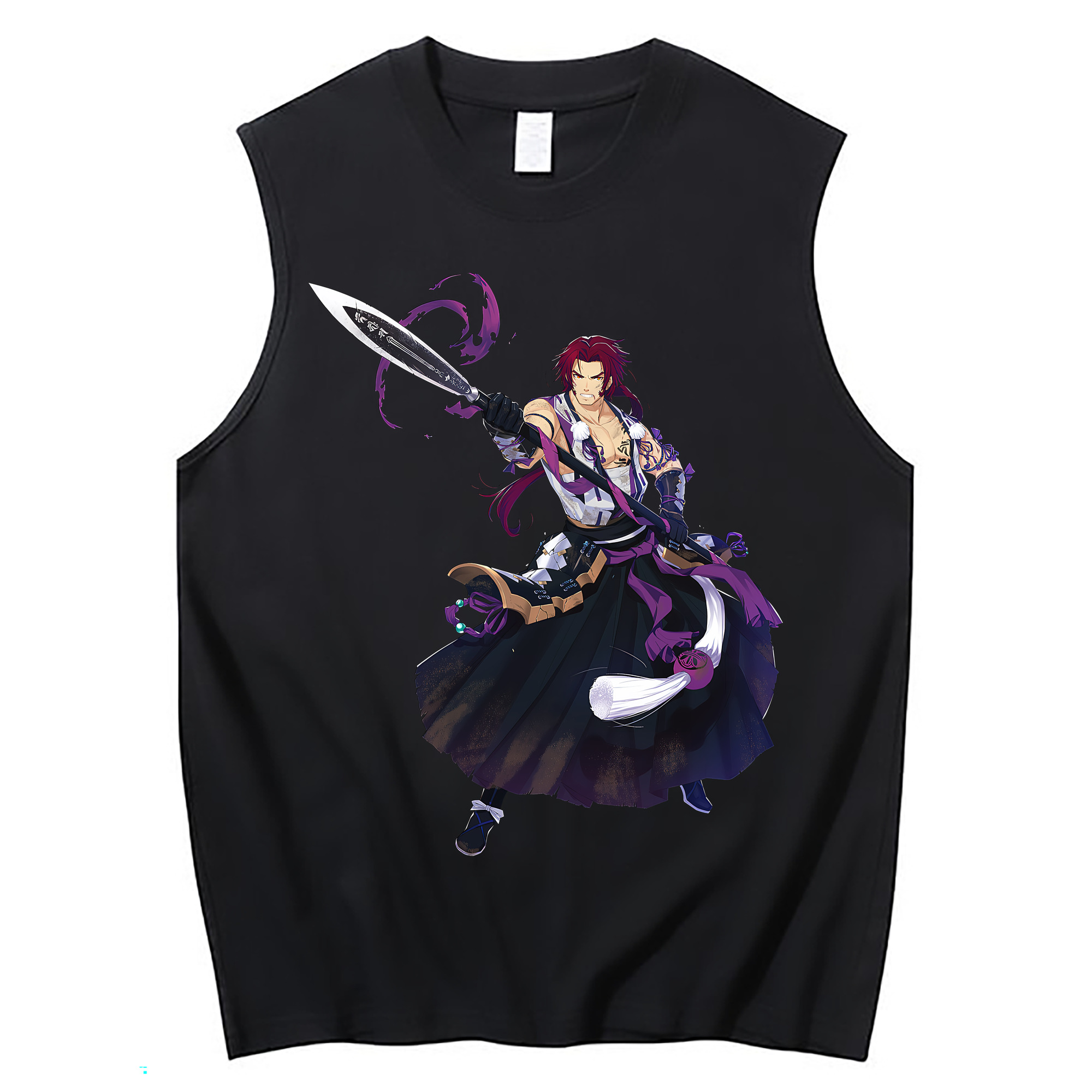 （画像用） 刀剣乱舞 Touken Ranbu コットン100％タンクトップ（フロントプリント）