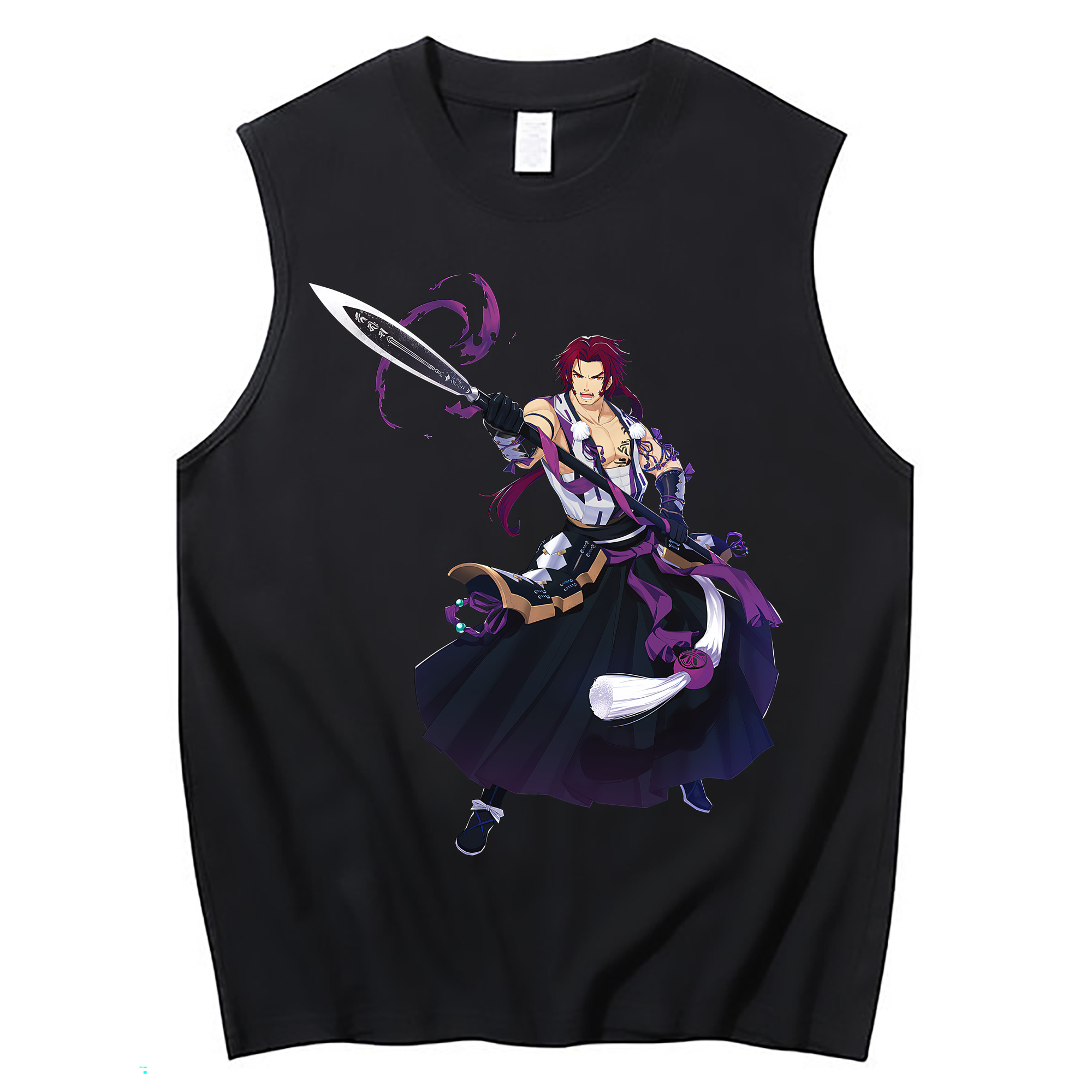 （画像用） 刀剣乱舞 Touken Ranbu コットン100％タンクトップ（フロントプリント）