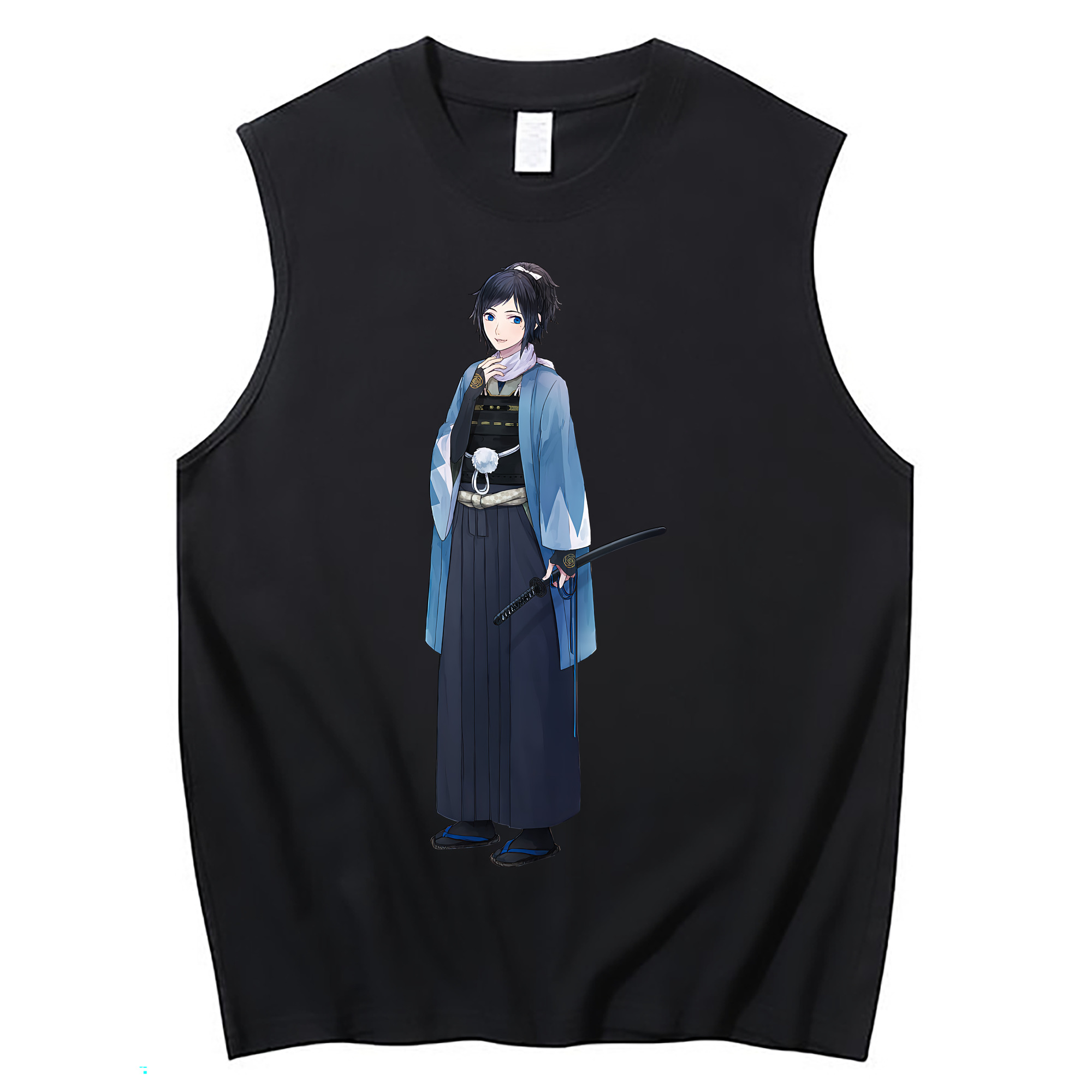 （画像用） 刀剣乱舞 Touken Ranbu コットン100％タンクトップ（フロントプリント）
