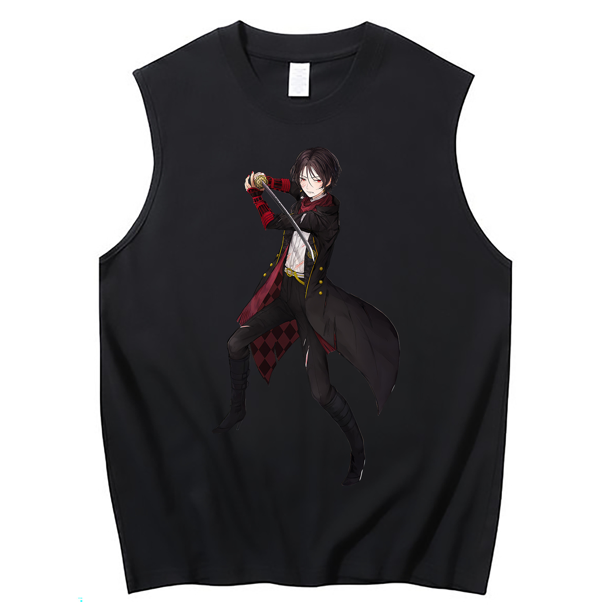 （画像用） 刀剣乱舞 Touken Ranbu コットン100％タンクトップ（フロントプリント）