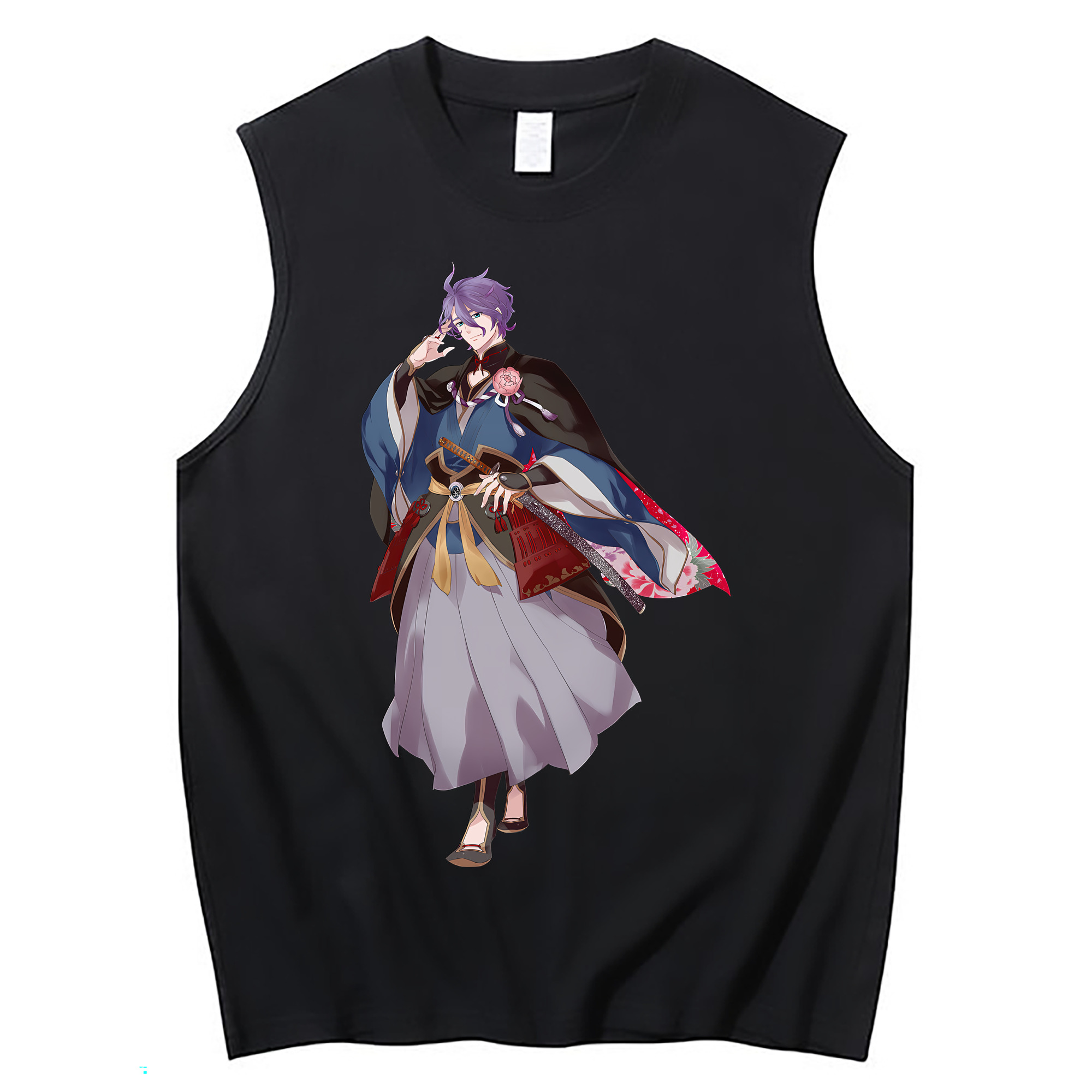 （画像用） 刀剣乱舞 Touken Ranbu コットン100％タンクトップ（フロントプリント）