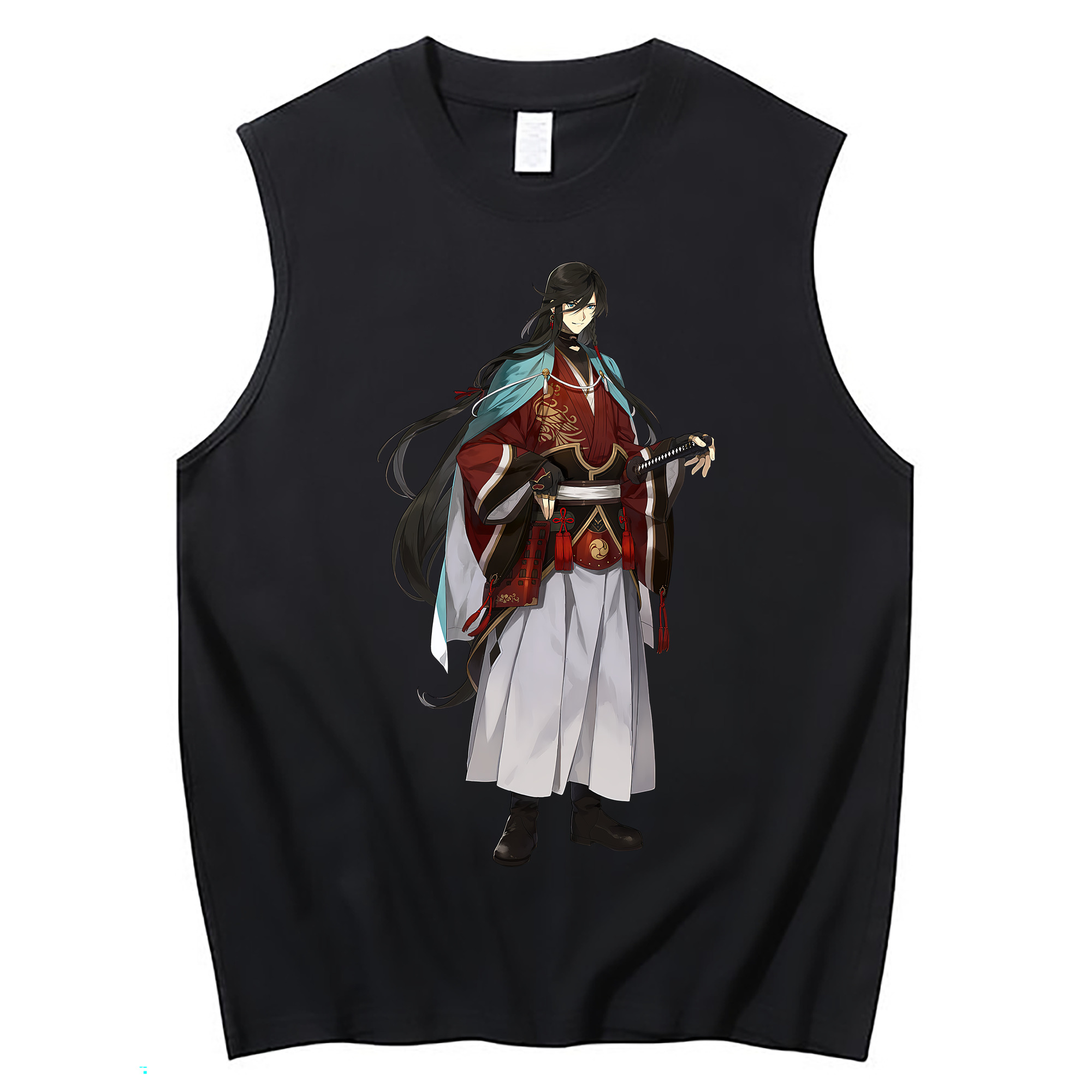 （画像用） 刀剣乱舞 Touken Ranbu コットン100％タンクトップ（フロントプリント）