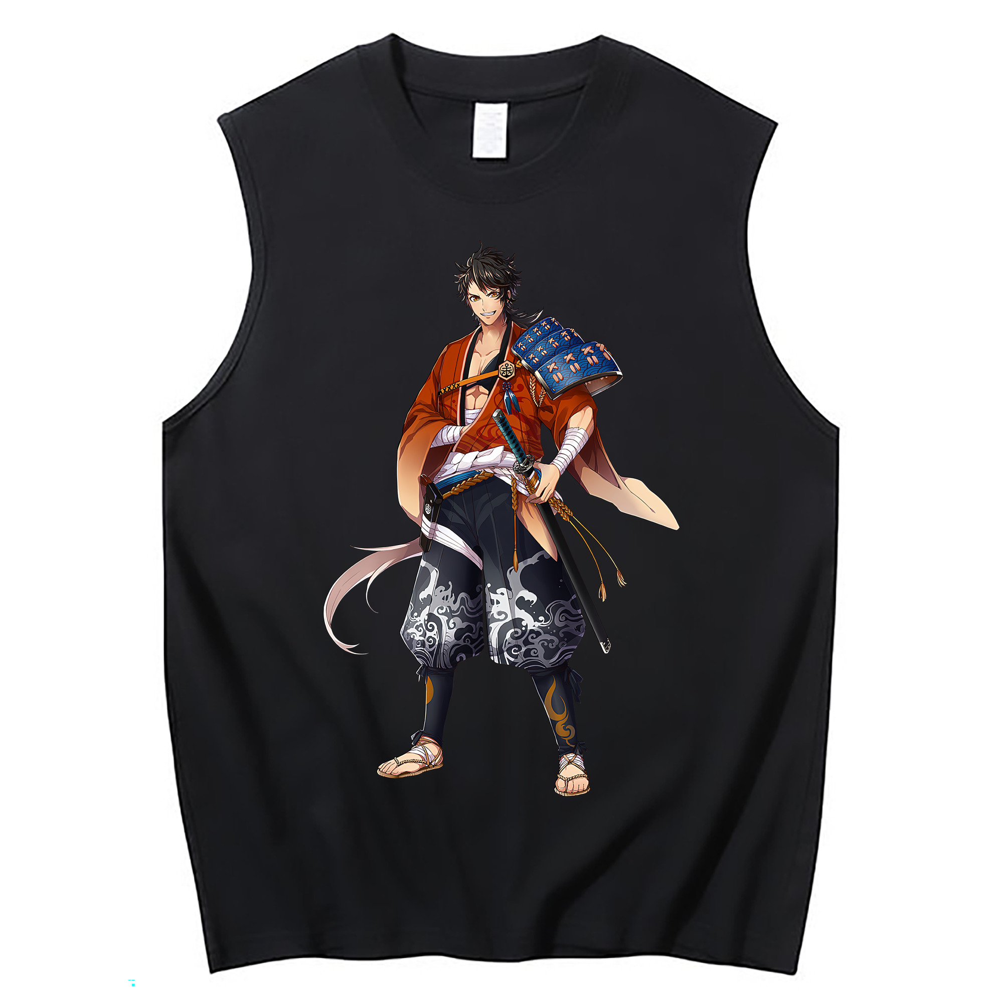 （画像用） 刀剣乱舞 Touken Ranbu コットン100％タンクトップ（フロントプリント）