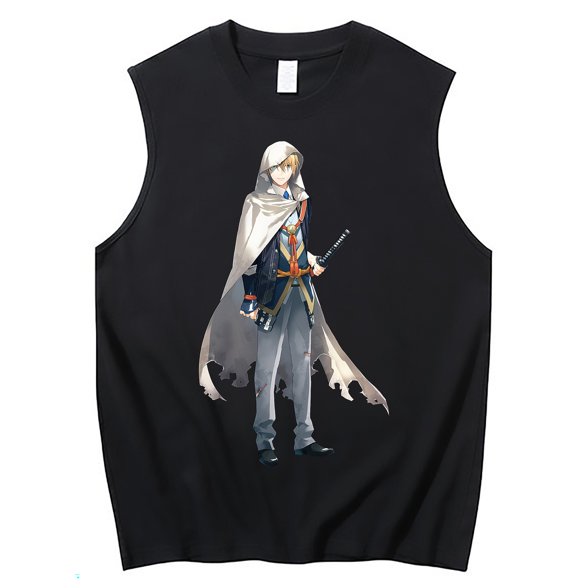 （画像用） 刀剣乱舞 Touken Ranbu コットン100％タンクトップ（フロントプリント）