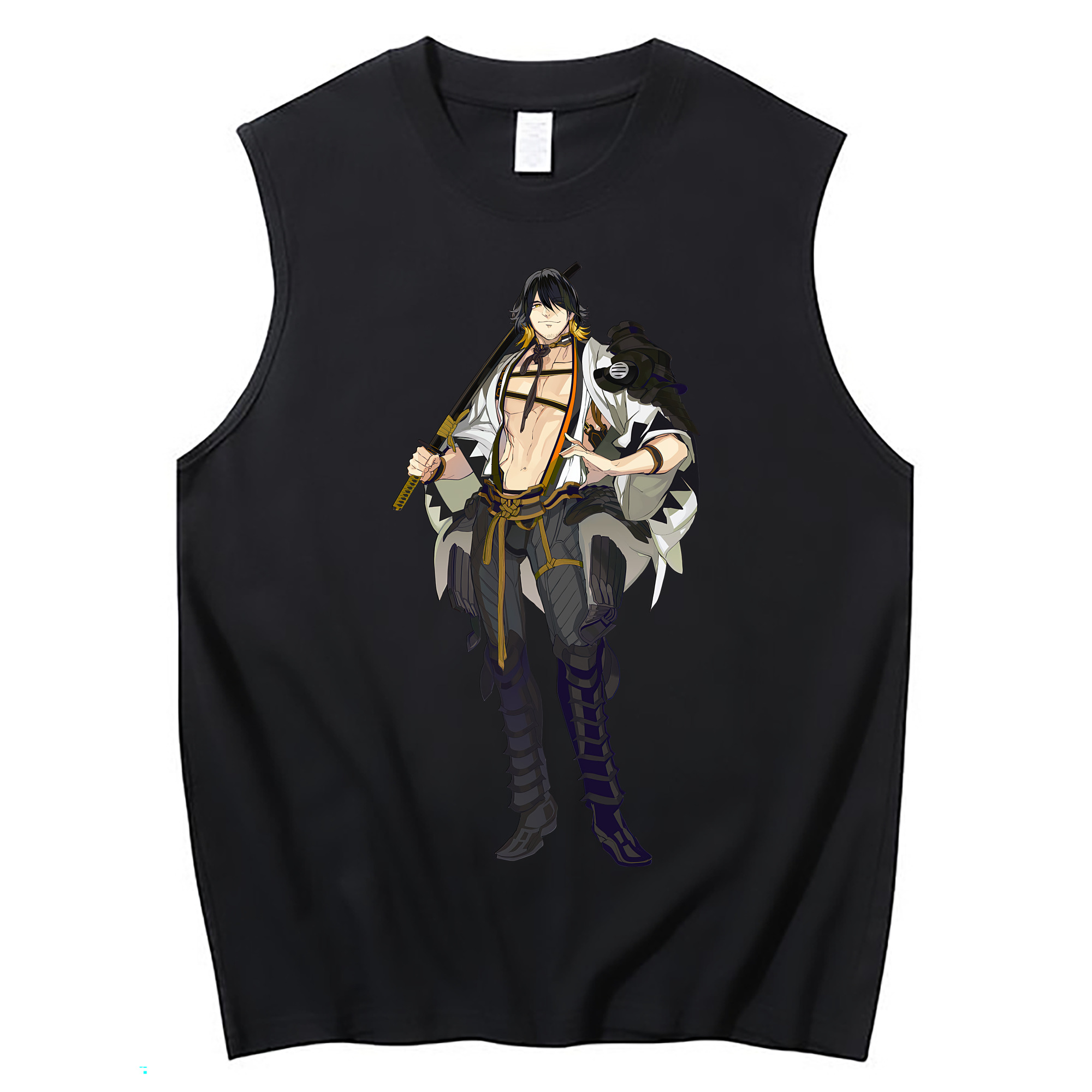 （画像用） 刀剣乱舞 Touken Ranbu コットン100％タンクトップ（フロントプリント）