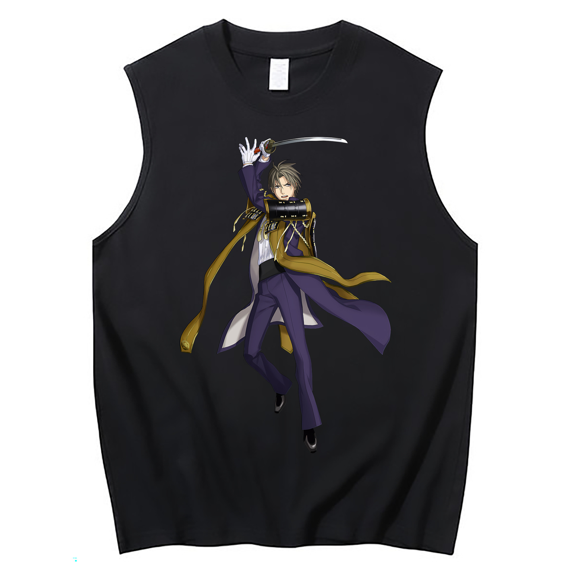 （画像用） 刀剣乱舞 Touken Ranbu コットン100％タンクトップ（フロントプリント）