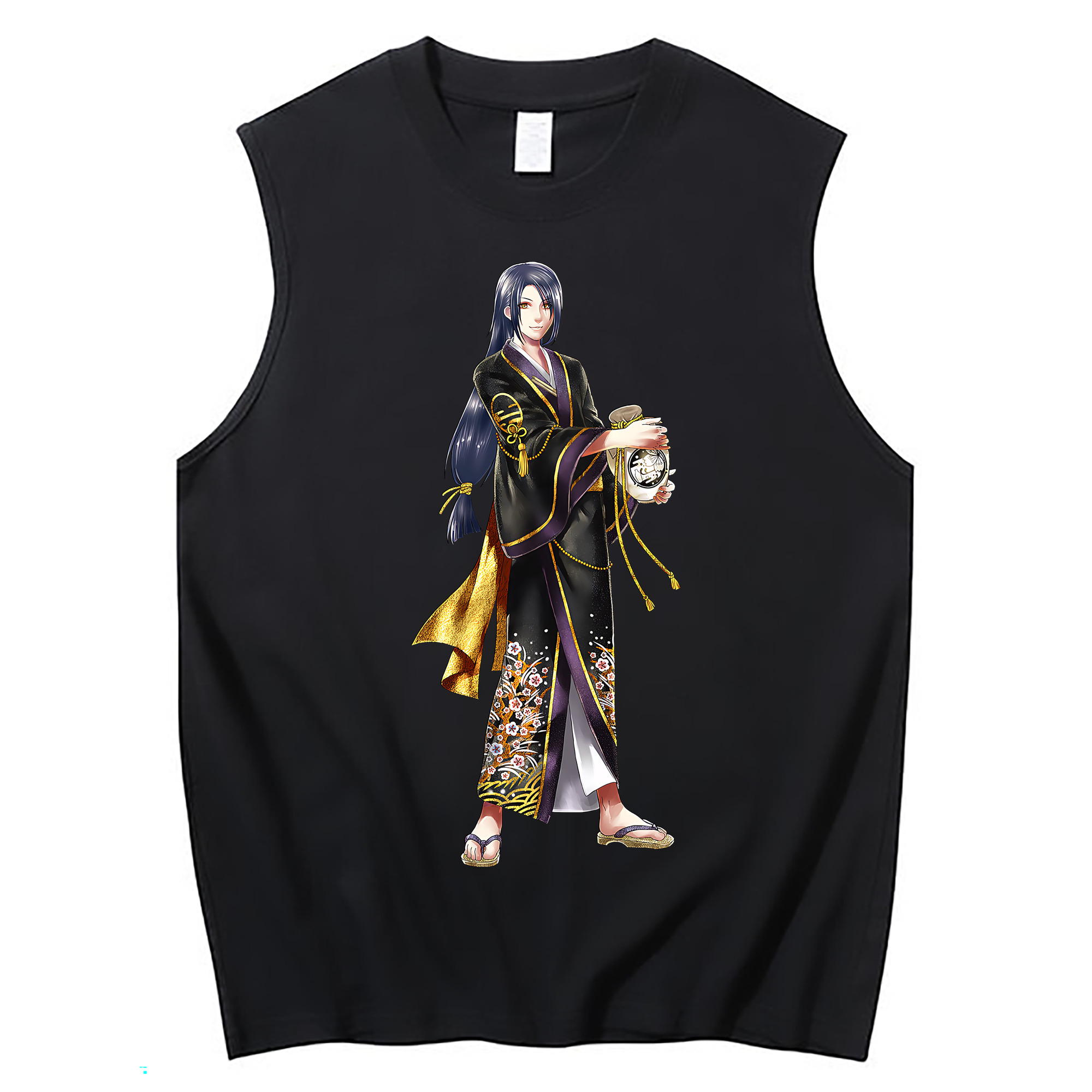 （画像用） 刀剣乱舞 Touken Ranbu コットン100％タンクトップ（フロントプリント）