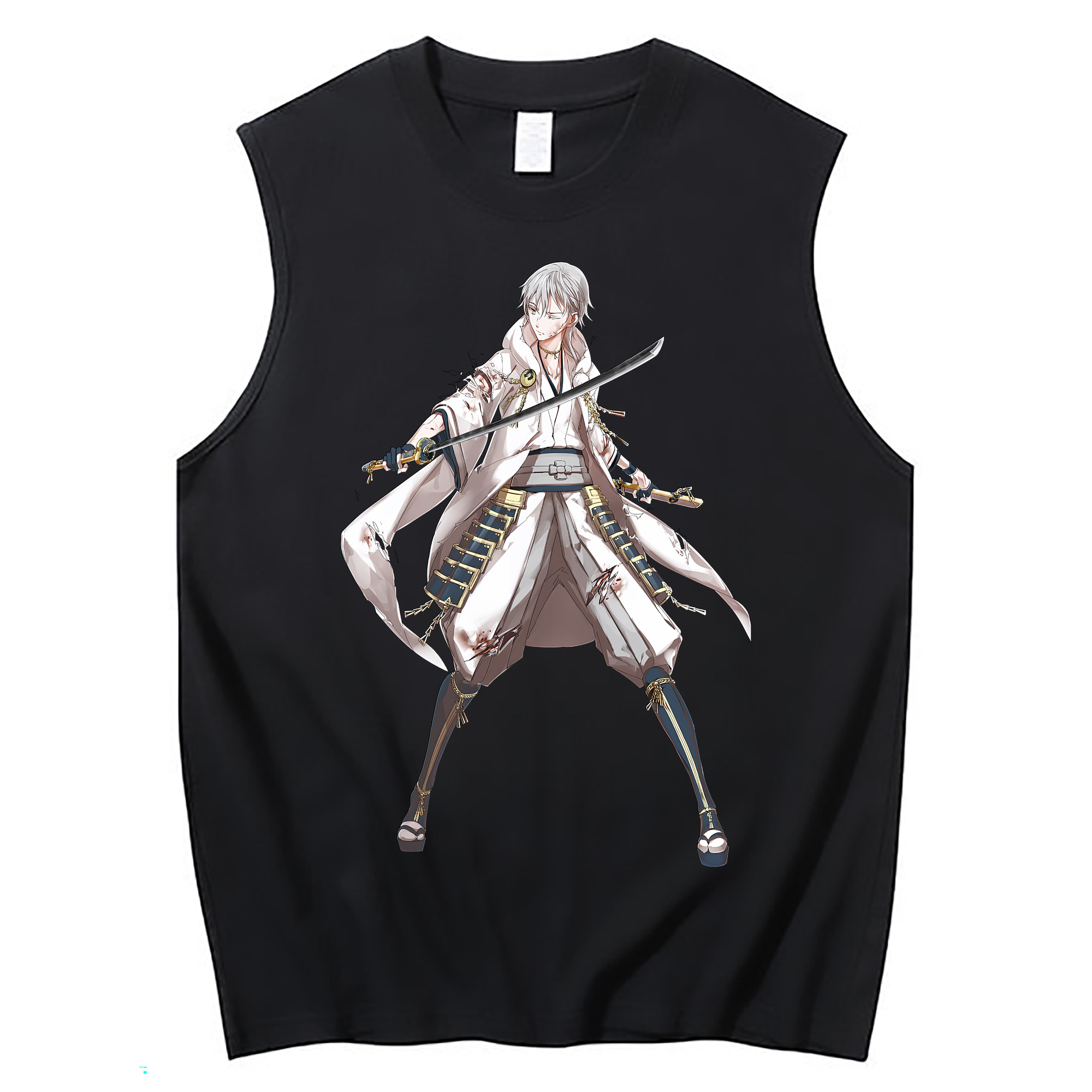 （画像用） 刀剣乱舞 Touken Ranbu コットン100％タンクトップ（フロントプリント）
