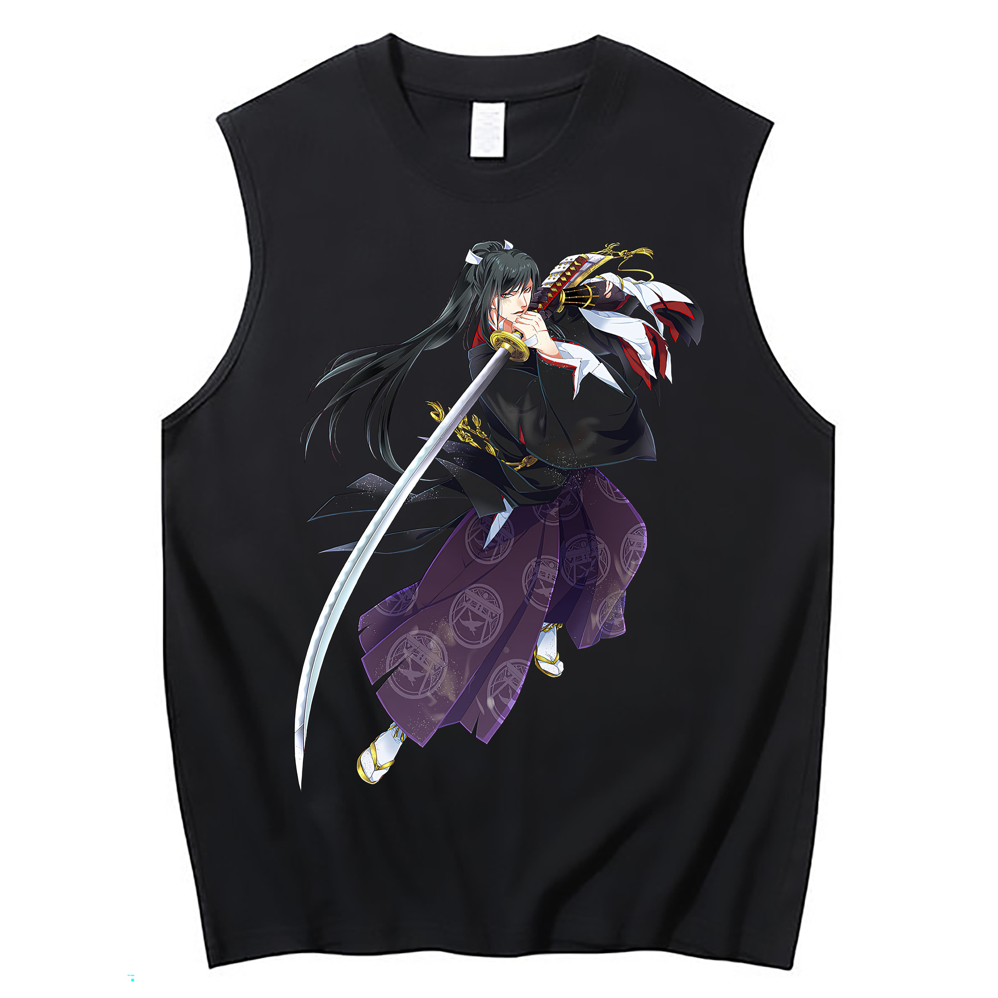 （画像用） 刀剣乱舞 Touken Ranbu コットン100％タンクトップ（フロントプリント）