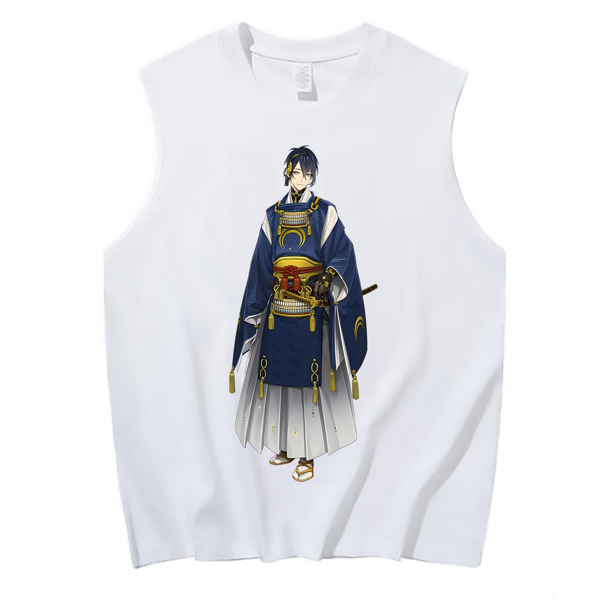 （画像用） 刀剣乱舞 Touken Ranbu コットン100％タンクトップ（フロントプリント）