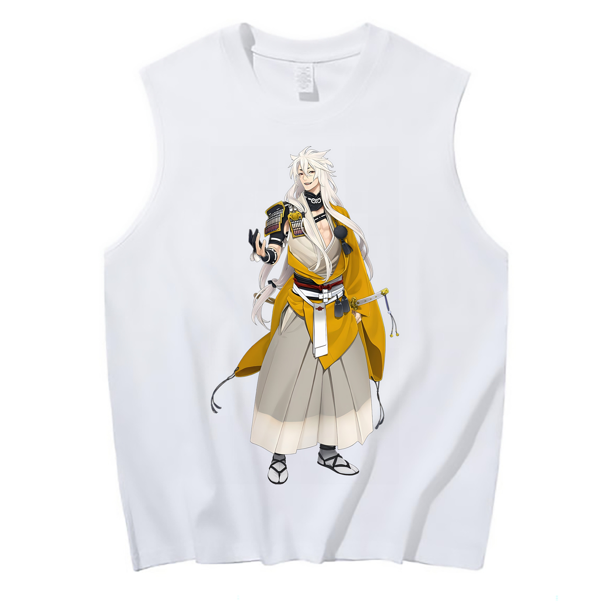 （画像用） 刀剣乱舞 Touken Ranbu コットン100％タンクトップ（フロントプリント）