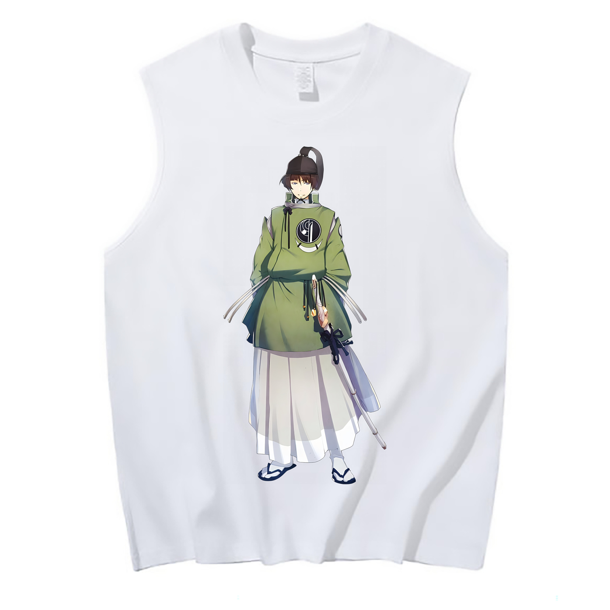 （画像用） 刀剣乱舞 Touken Ranbu コットン100％タンクトップ（フロントプリント）